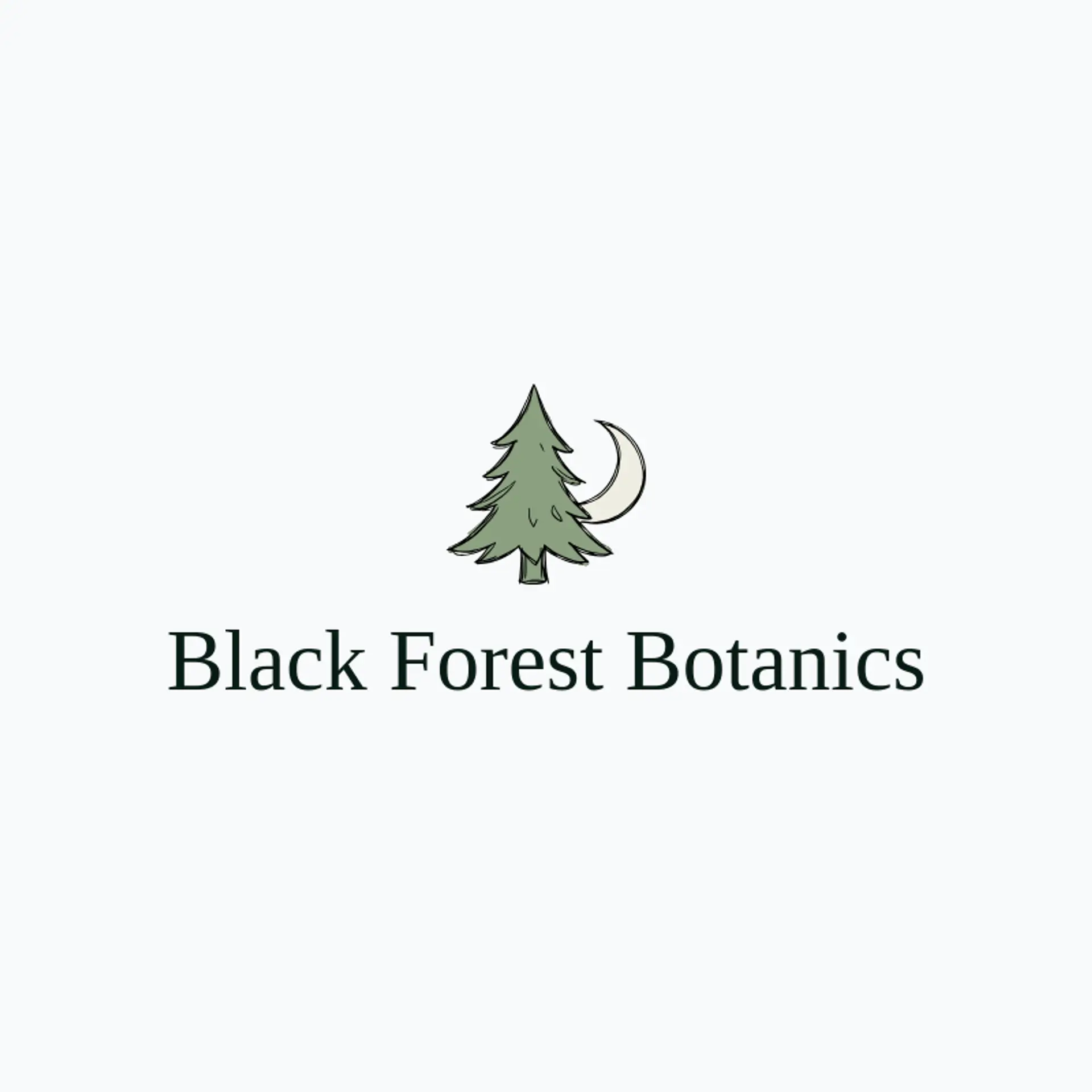 Black Forest Botanics logo for german
