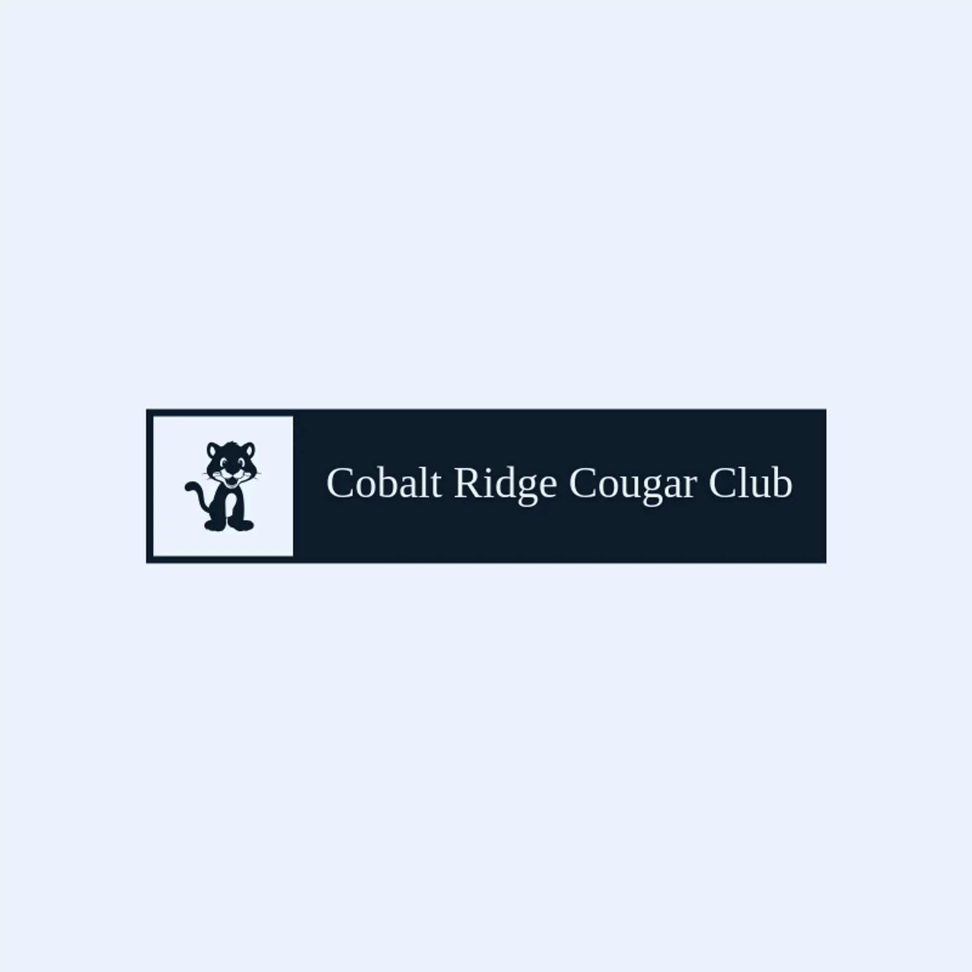 Cobalt Ridge Cougar Club logo for cougar