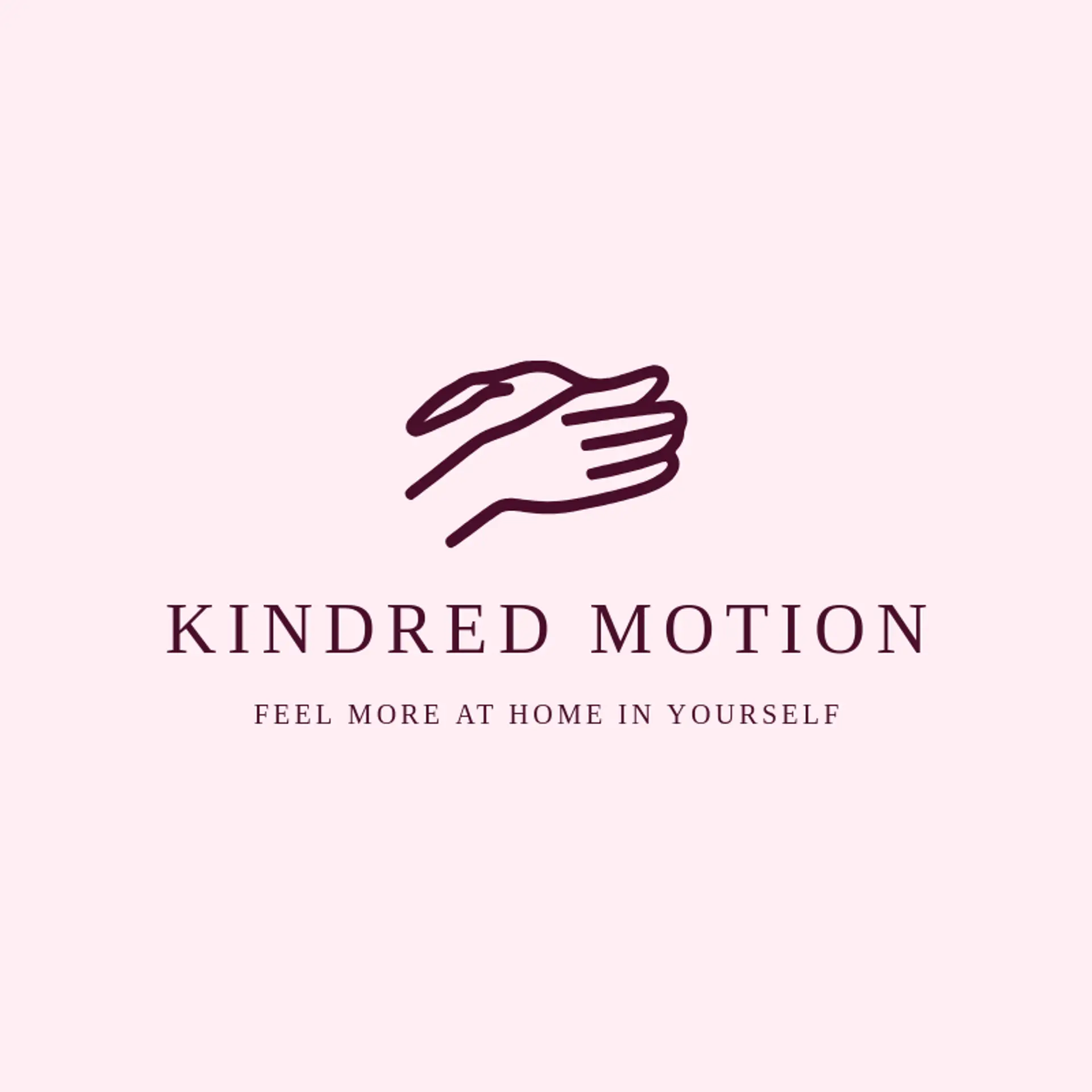 Kindred Motion logo for massage therapy