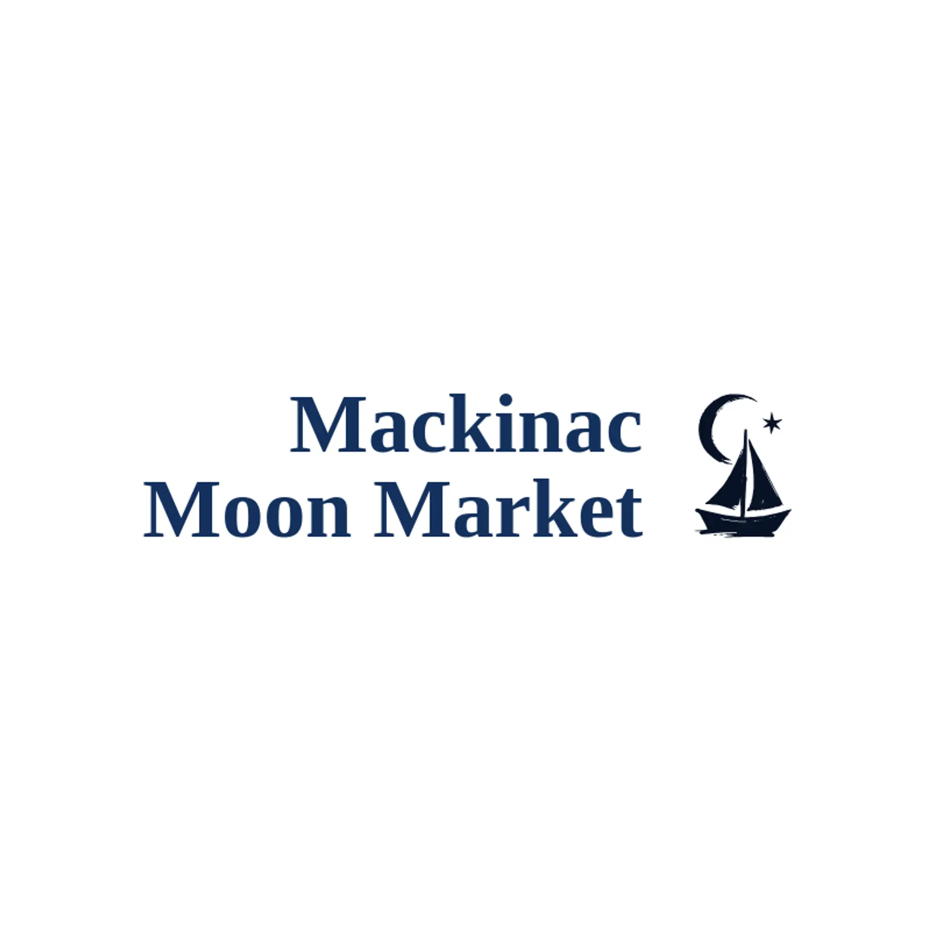 Mackinac Moon Market logo for michigan