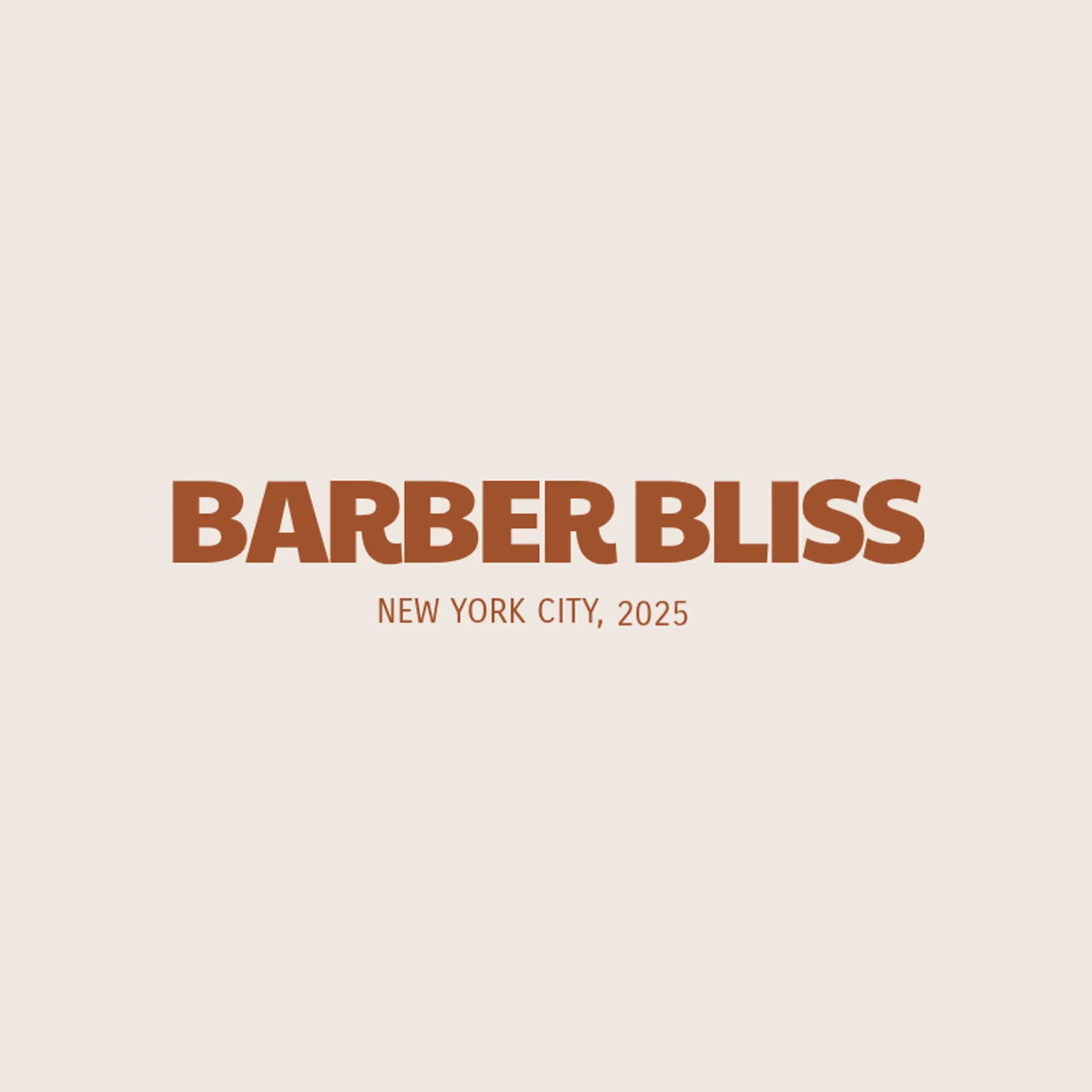 Barber Bliss logo for barber