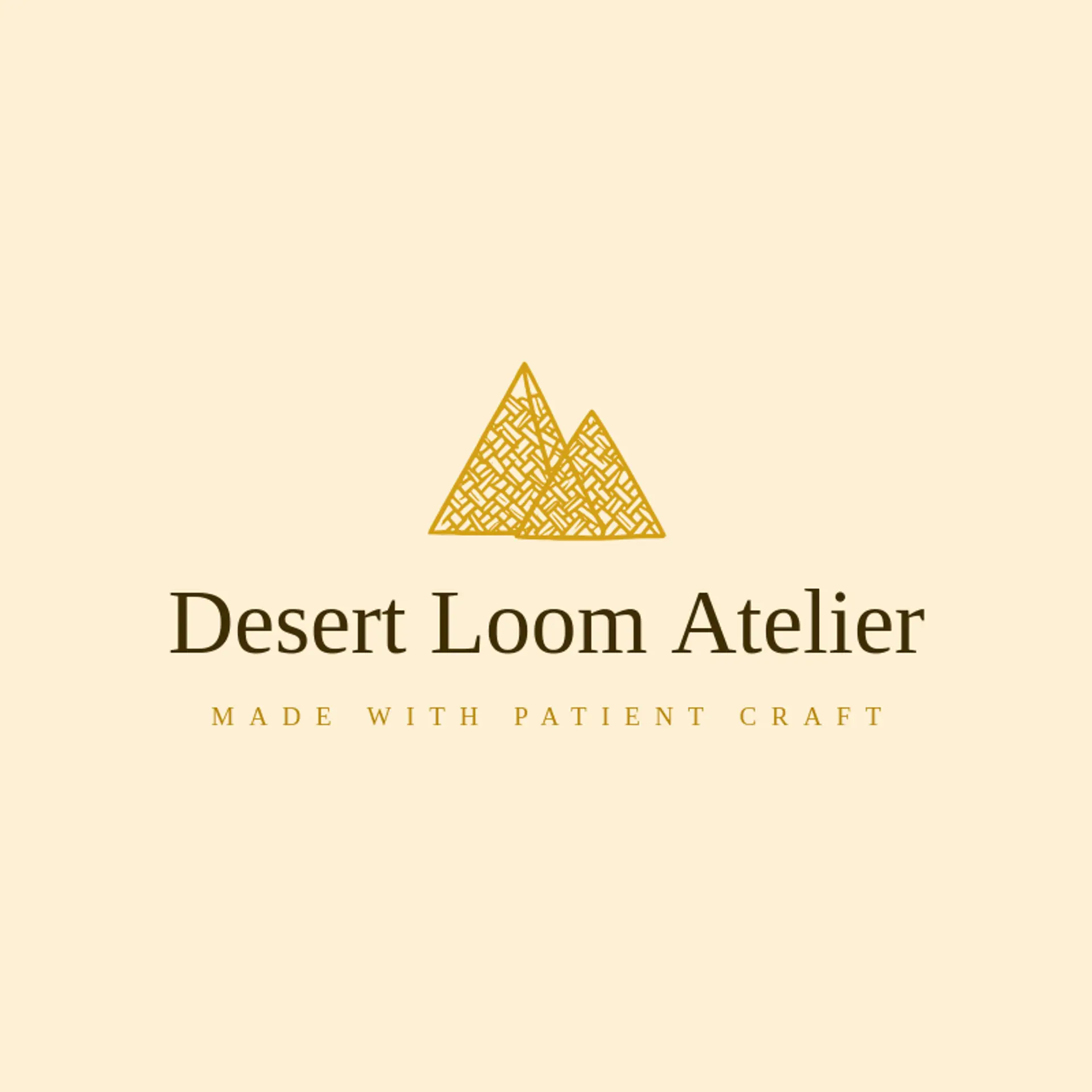 Desert Loom Atelier logo for pyramid