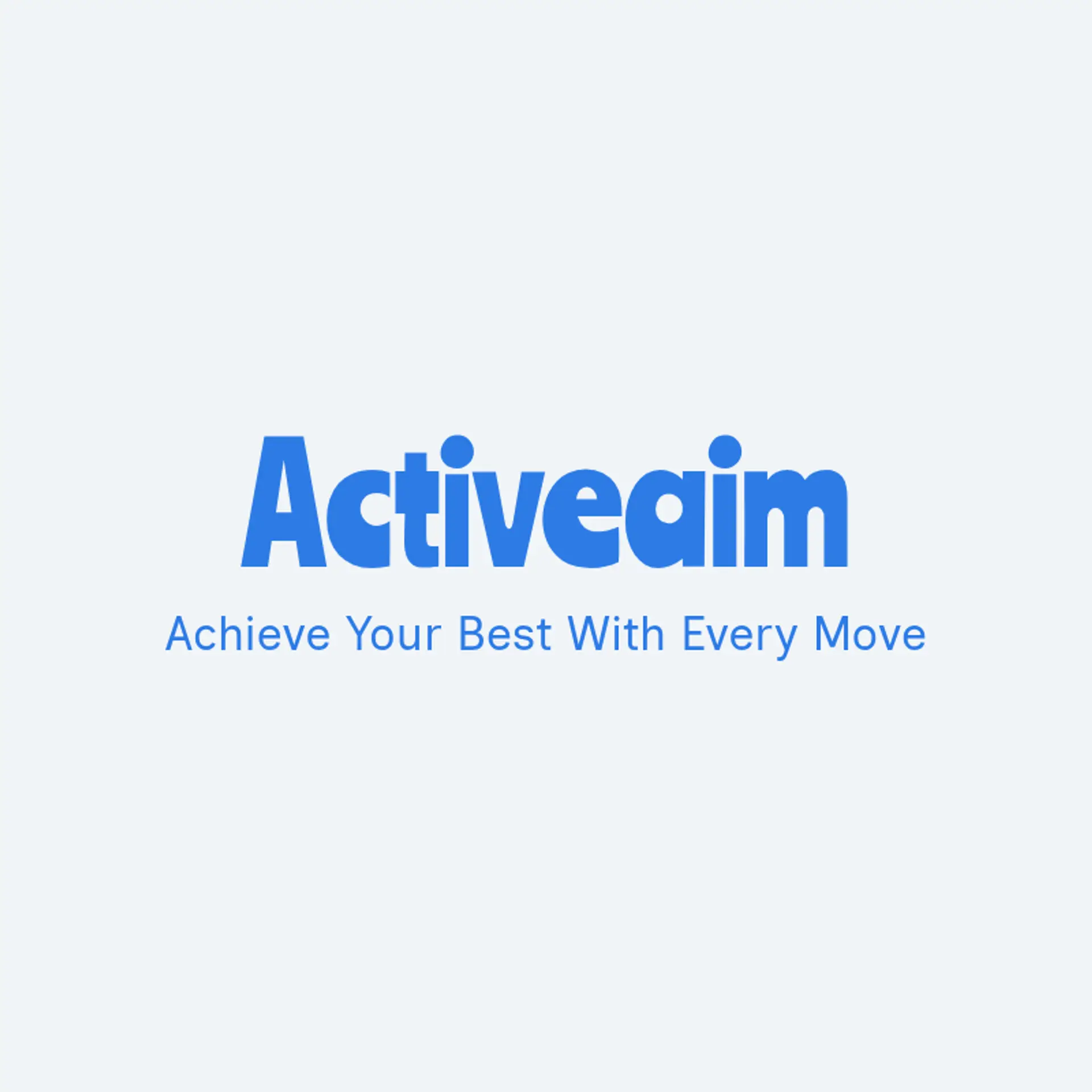 ActiveAim logo for fitness app