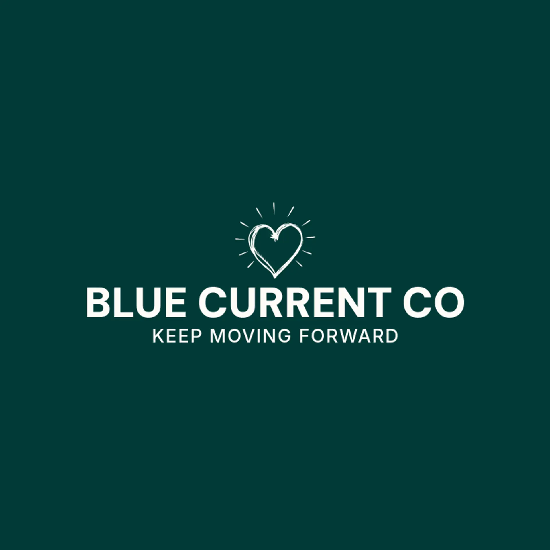 Blue Current Co logo for waves