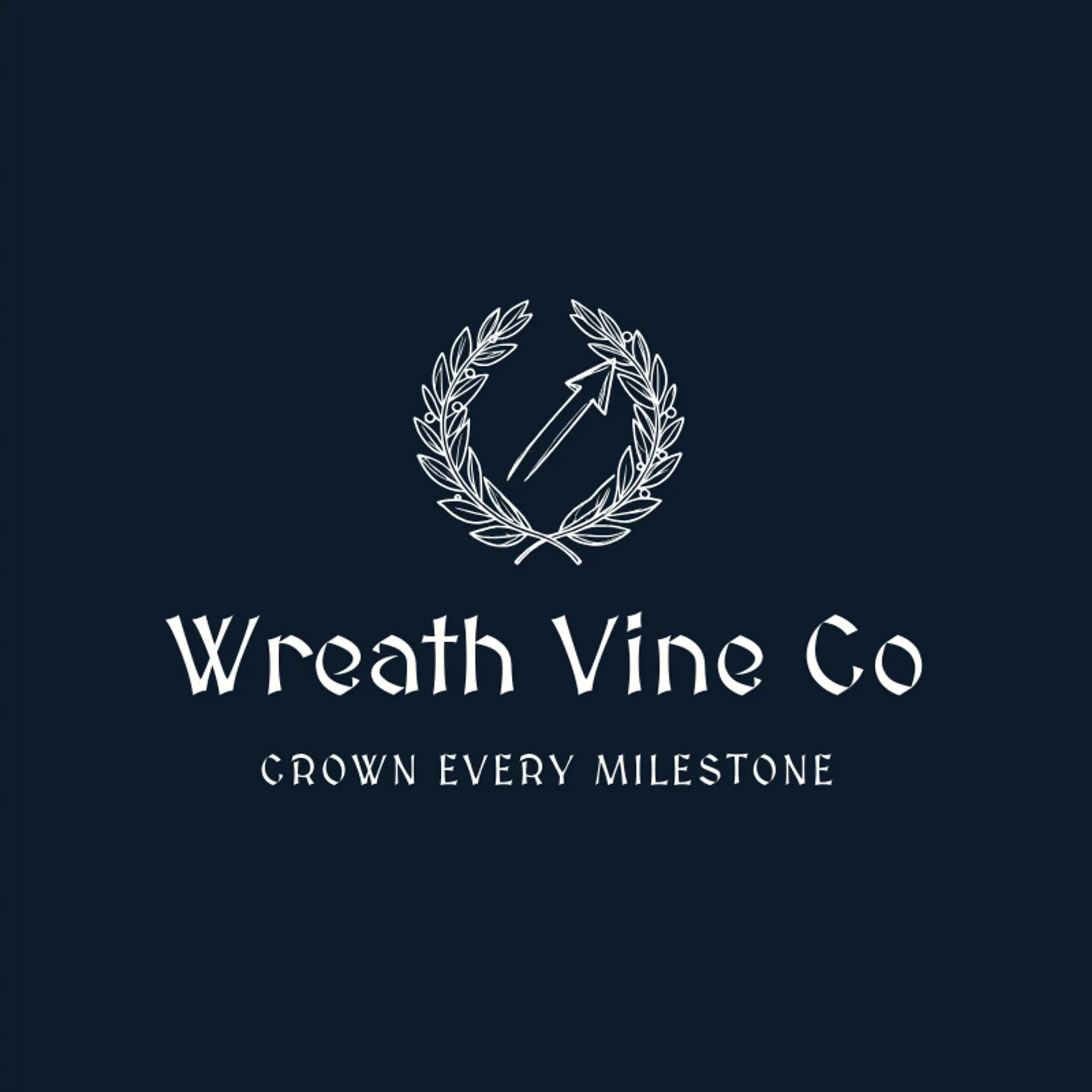 Wreath Vine Co logo for growth