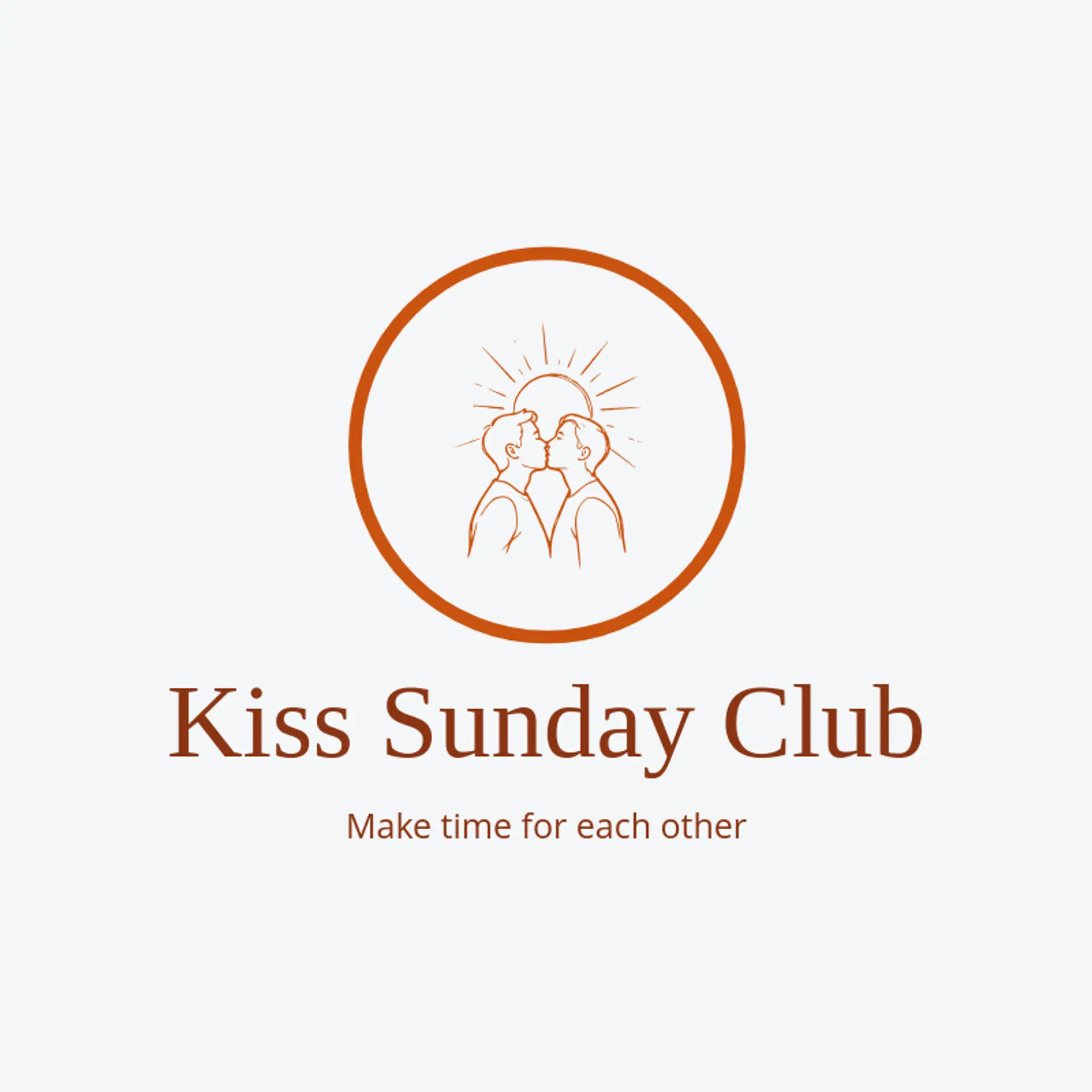 Kiss Sunday Club logo for kiss