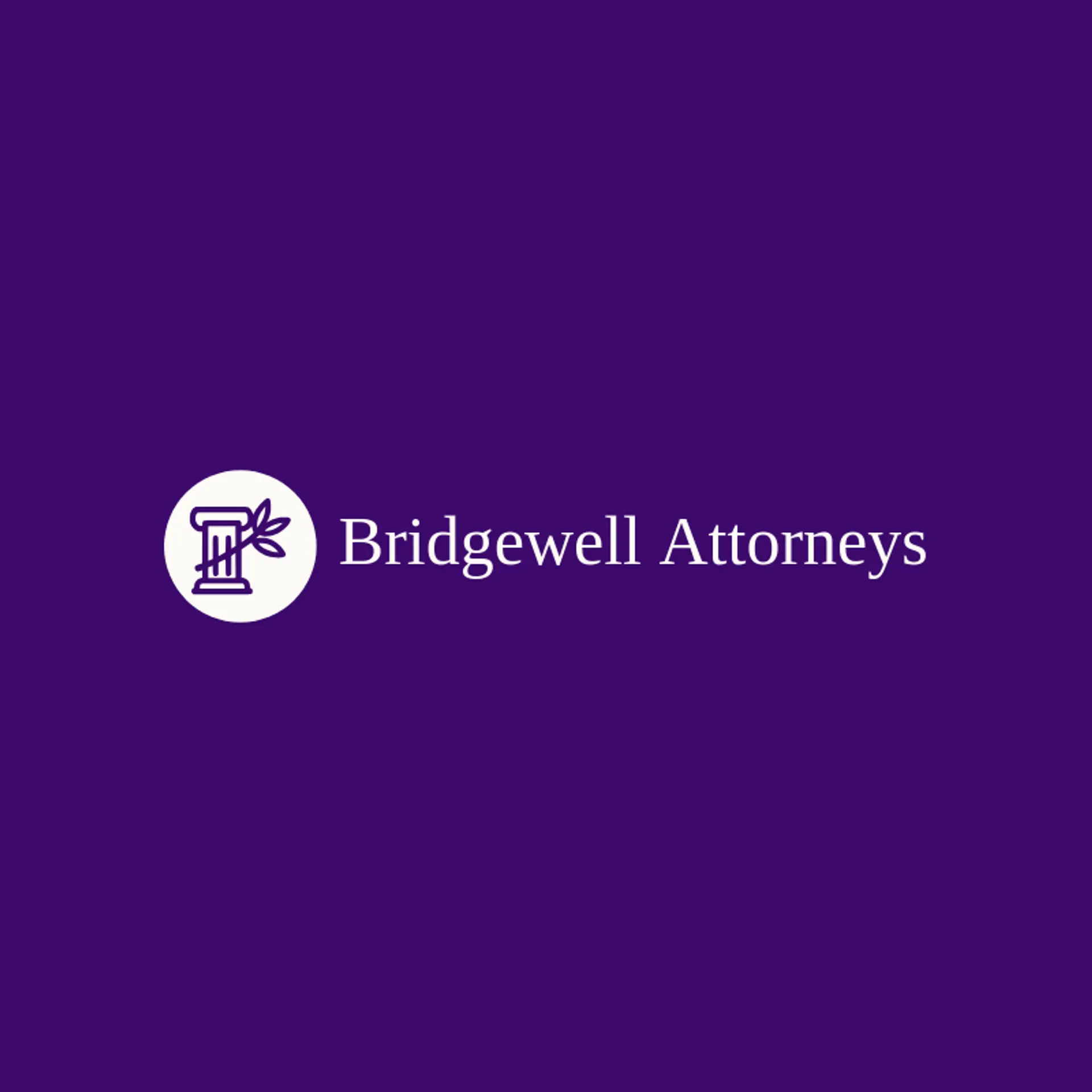 Bridgewell Attorneys logo for legal services