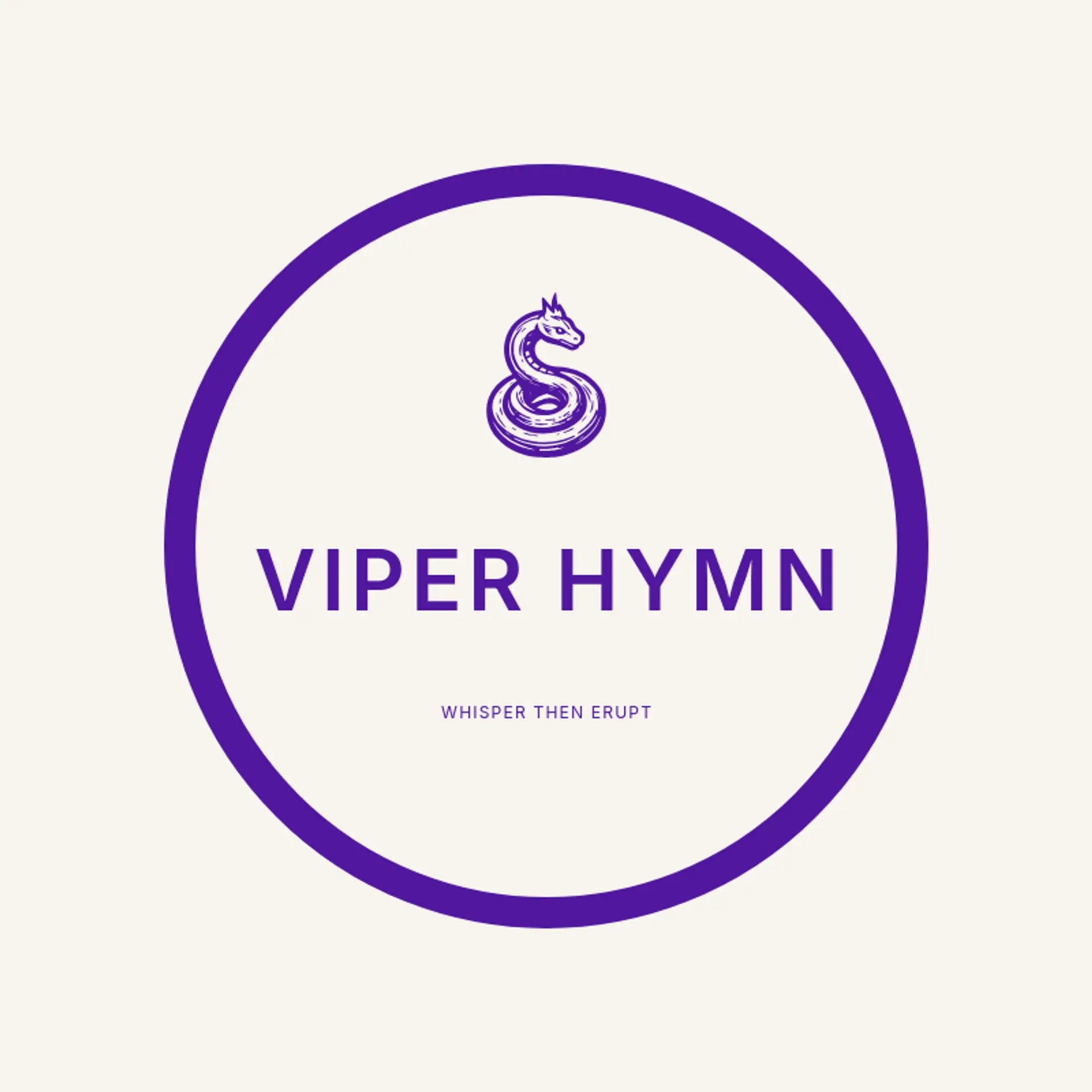 Viper Hymn logo for metal band