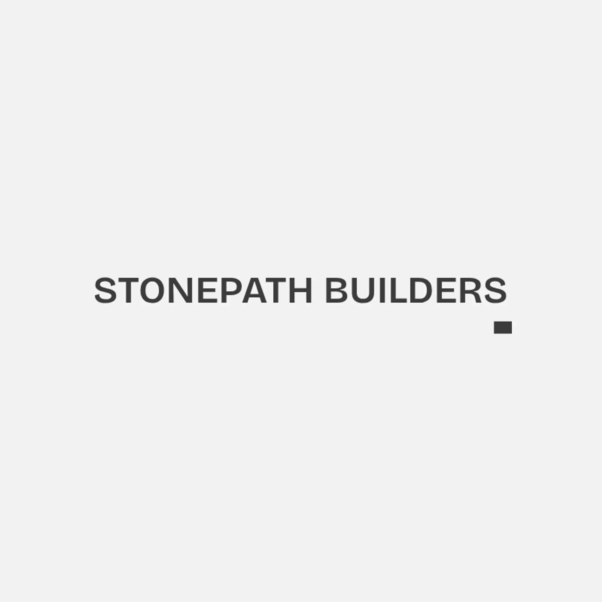 StonePath Builders logo for construction