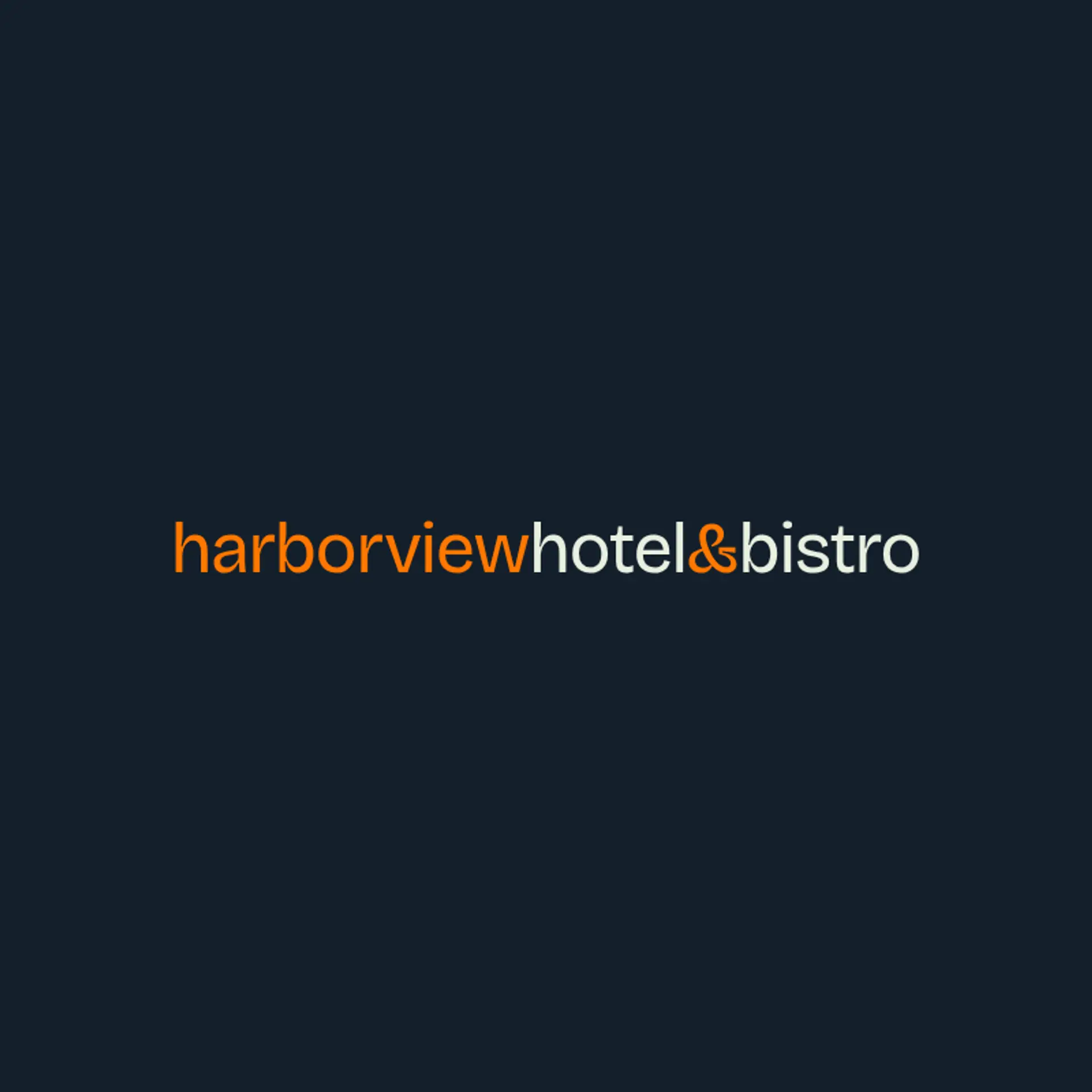 HarborView Retreat logo for hotel restaurant
