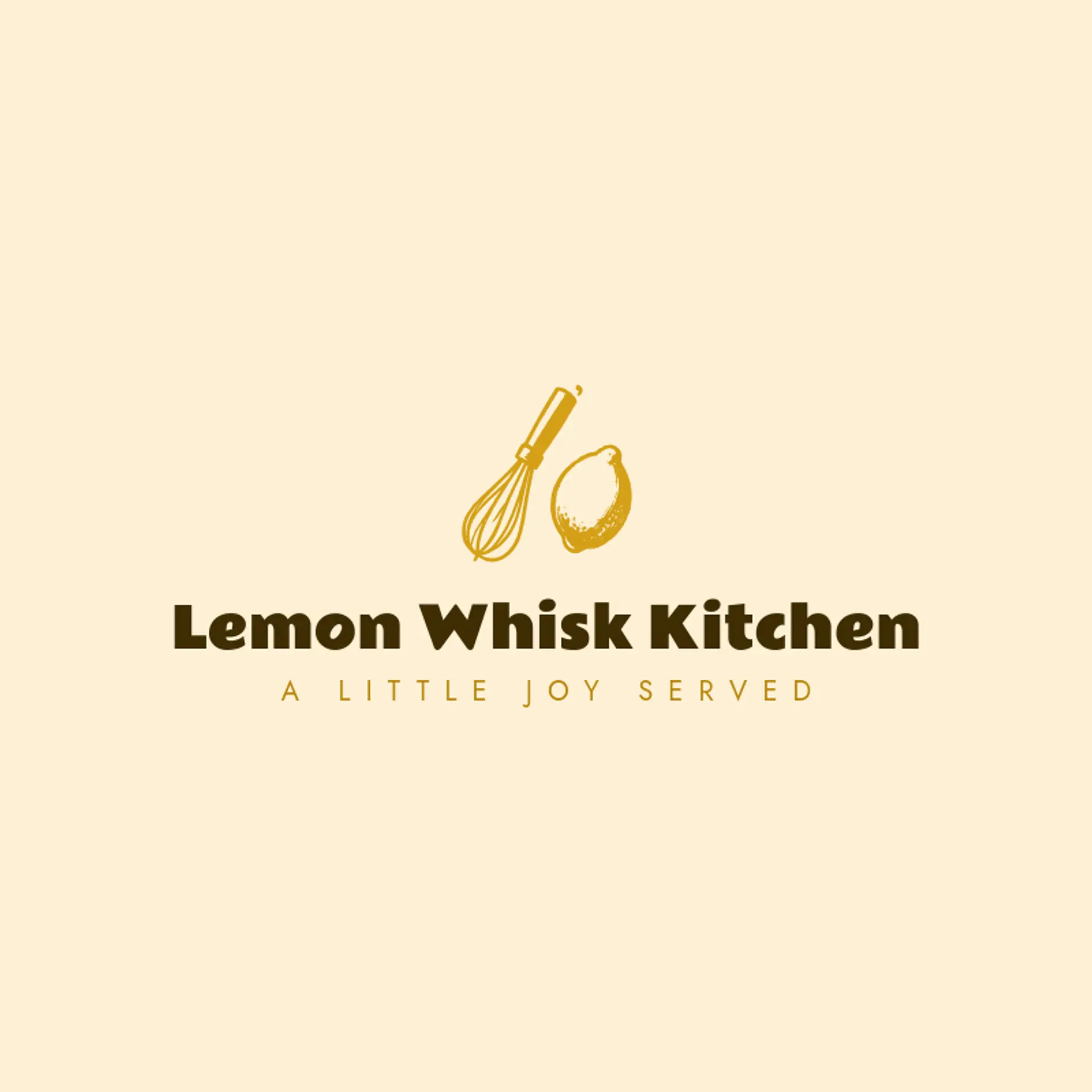 Lemon Whisk Kitchen logo for kitchen