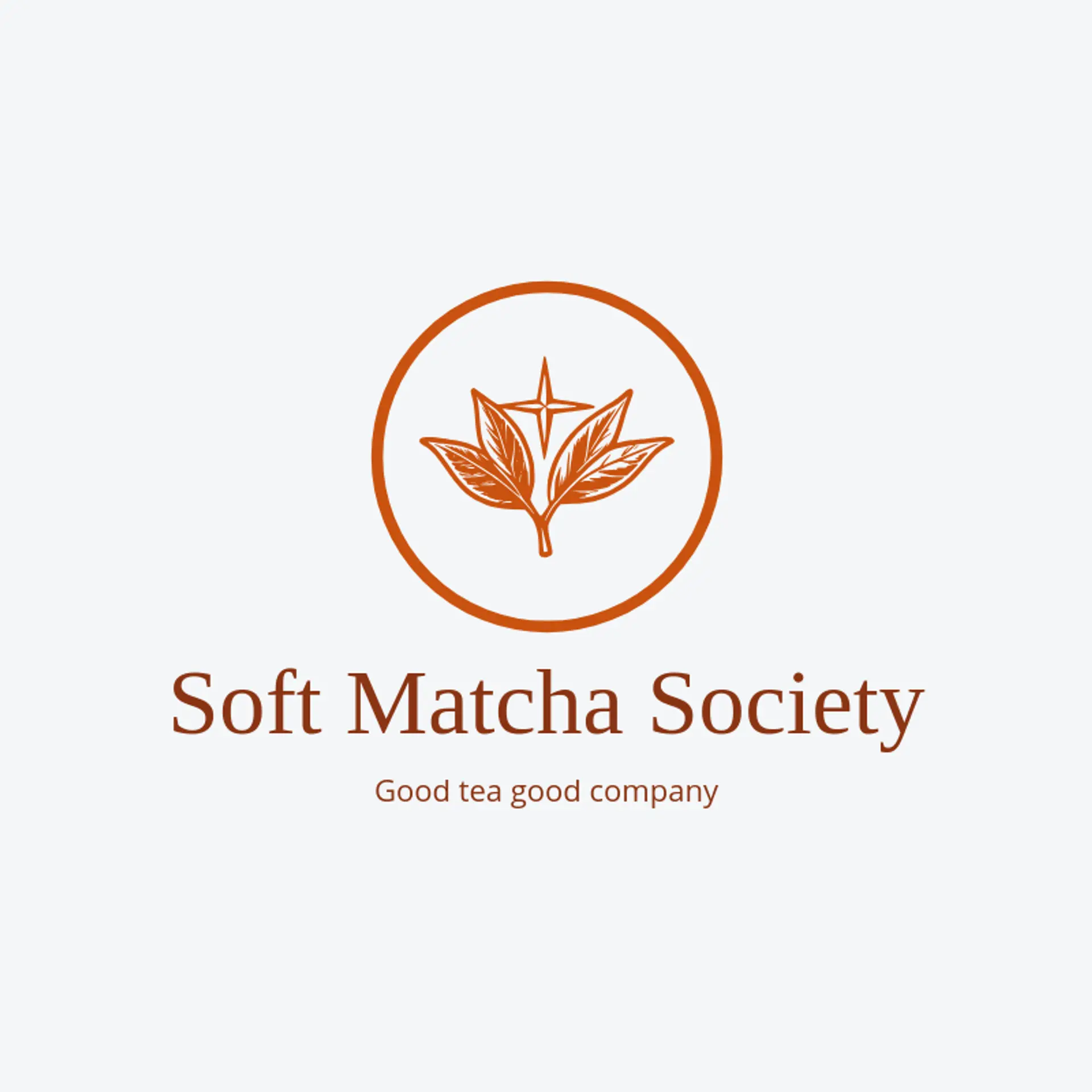 Soft Matcha Society logo for matcha