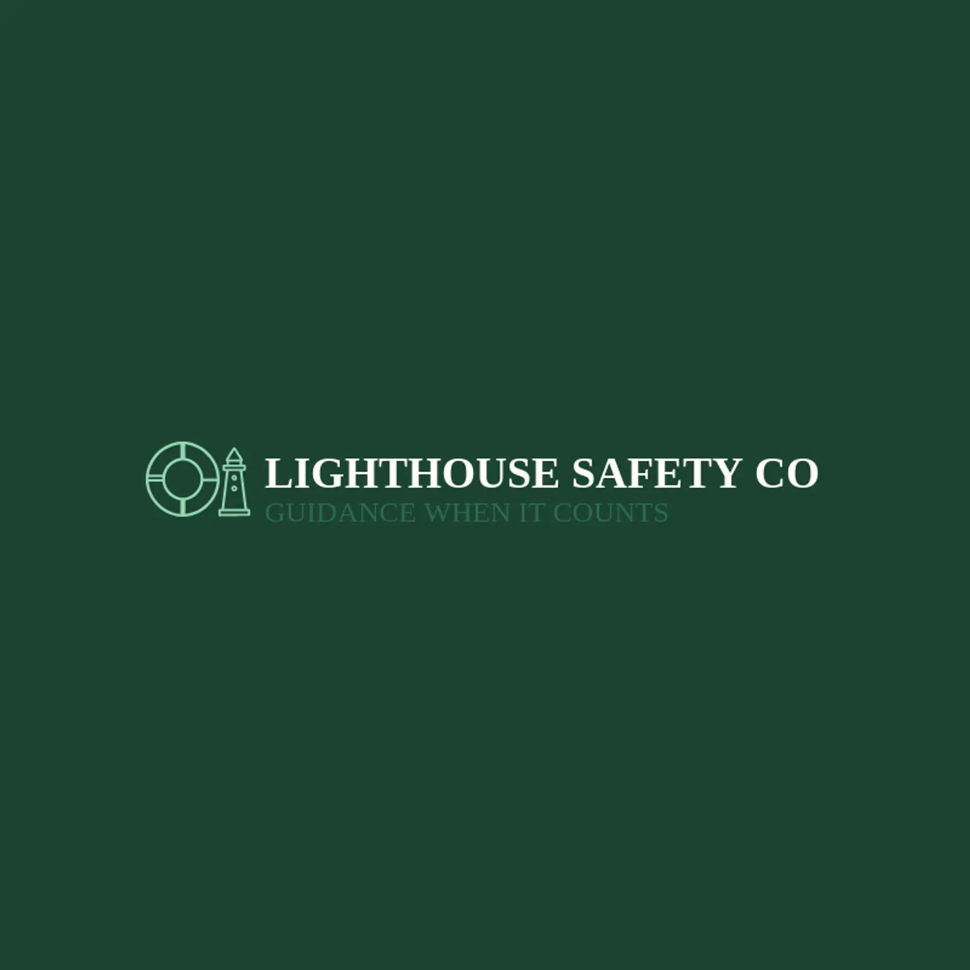 Lighthouse Safety Co logo for safety