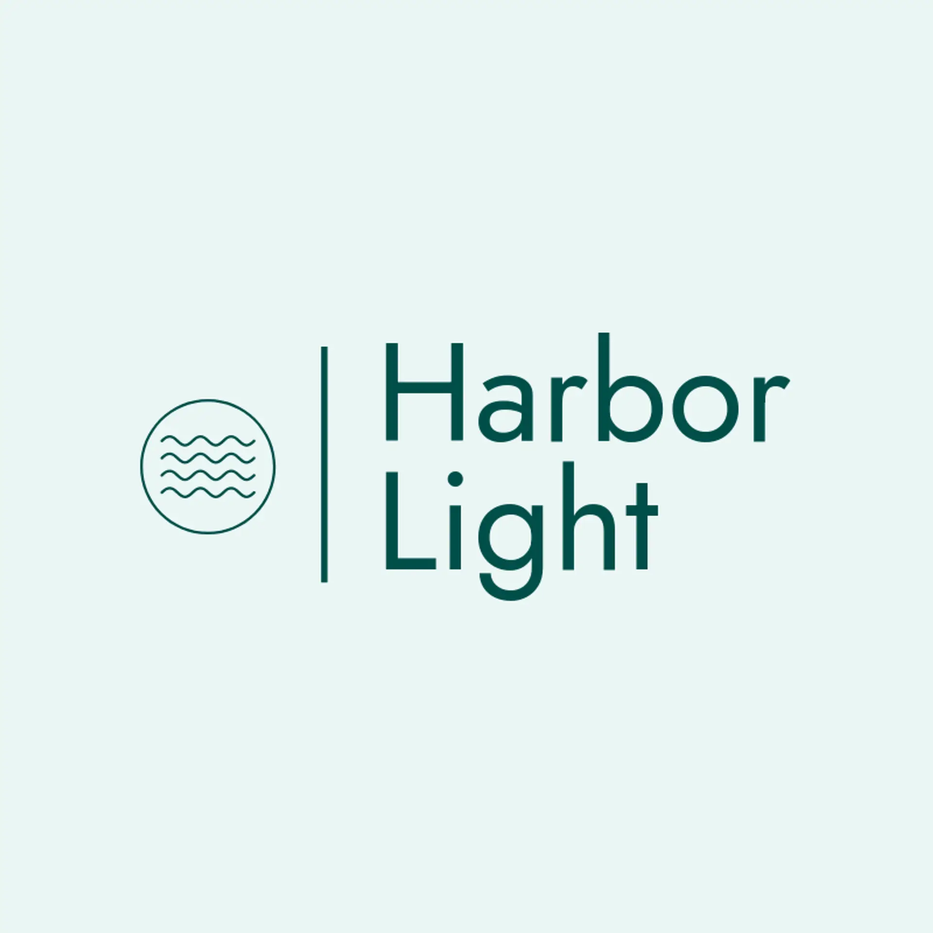 Harbor Light logo for waves