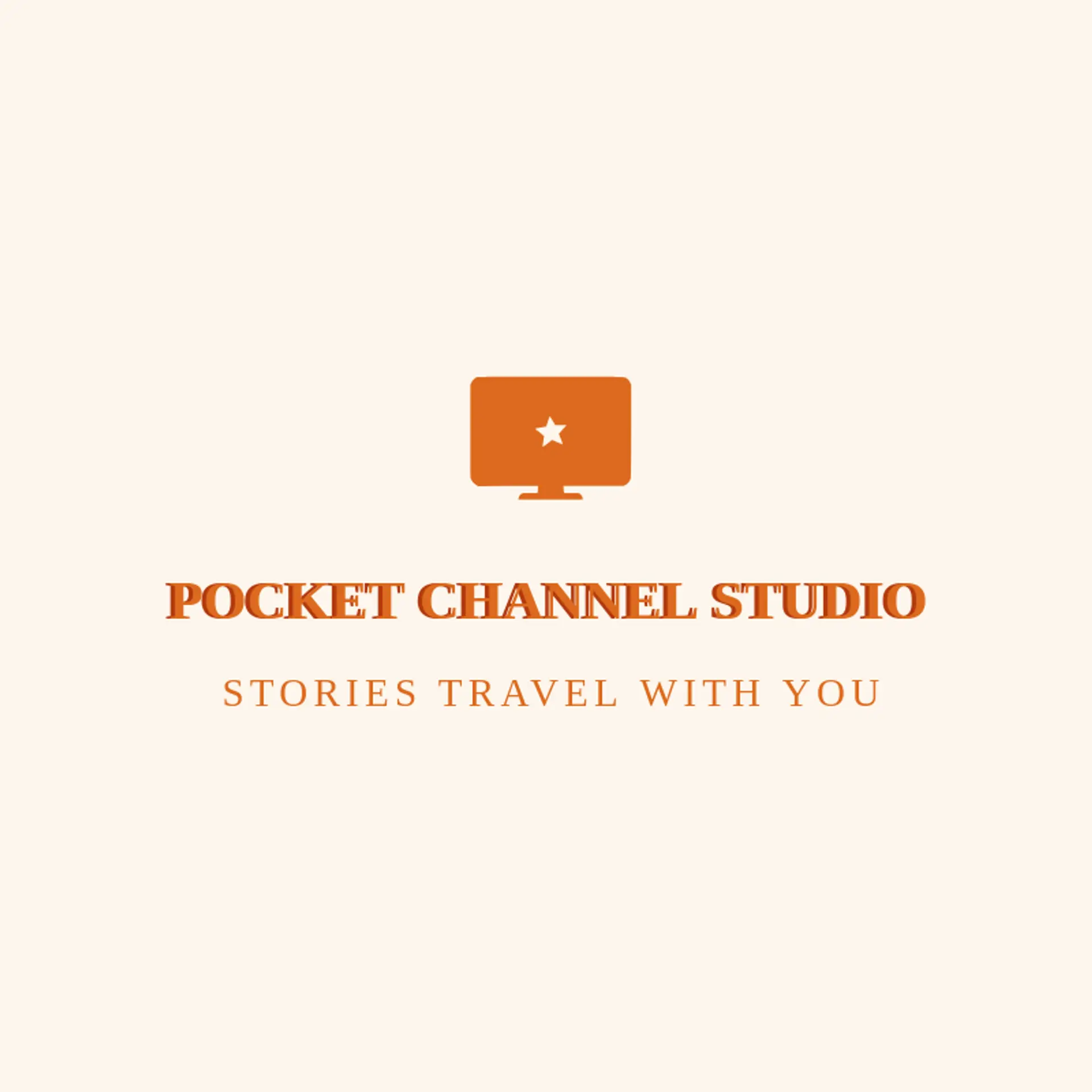 Pocket Channel Studio logo for television