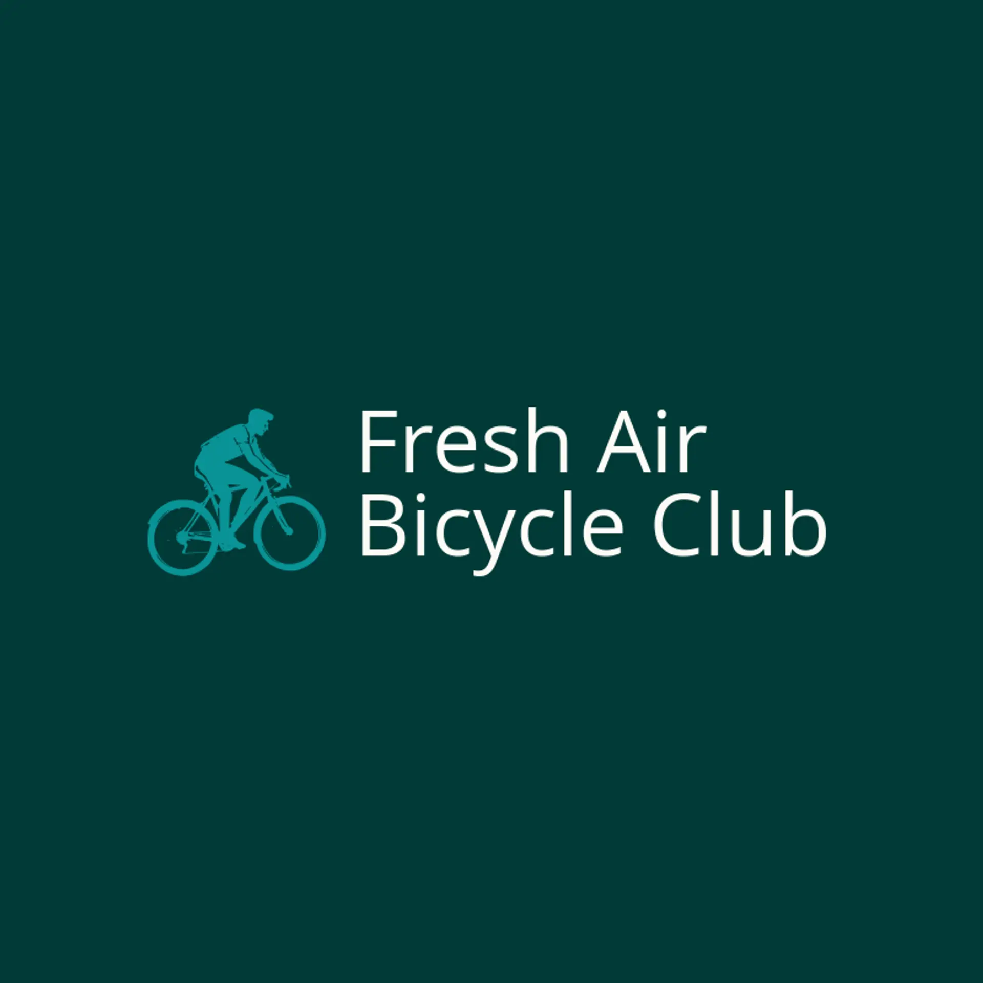 Fresh Air Bicycle Club logo for cycling