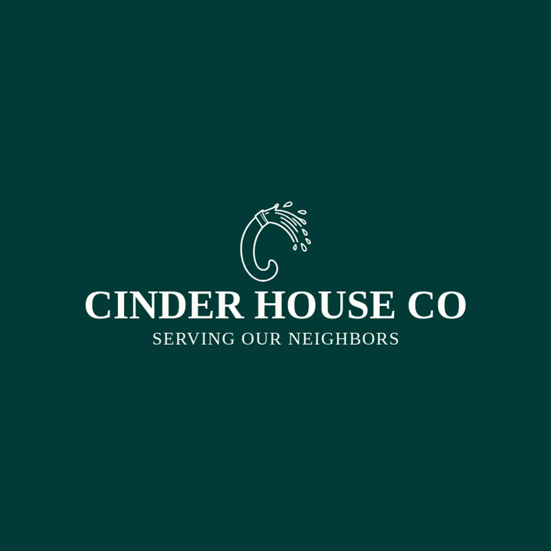Cinder House Co logo for fire station
