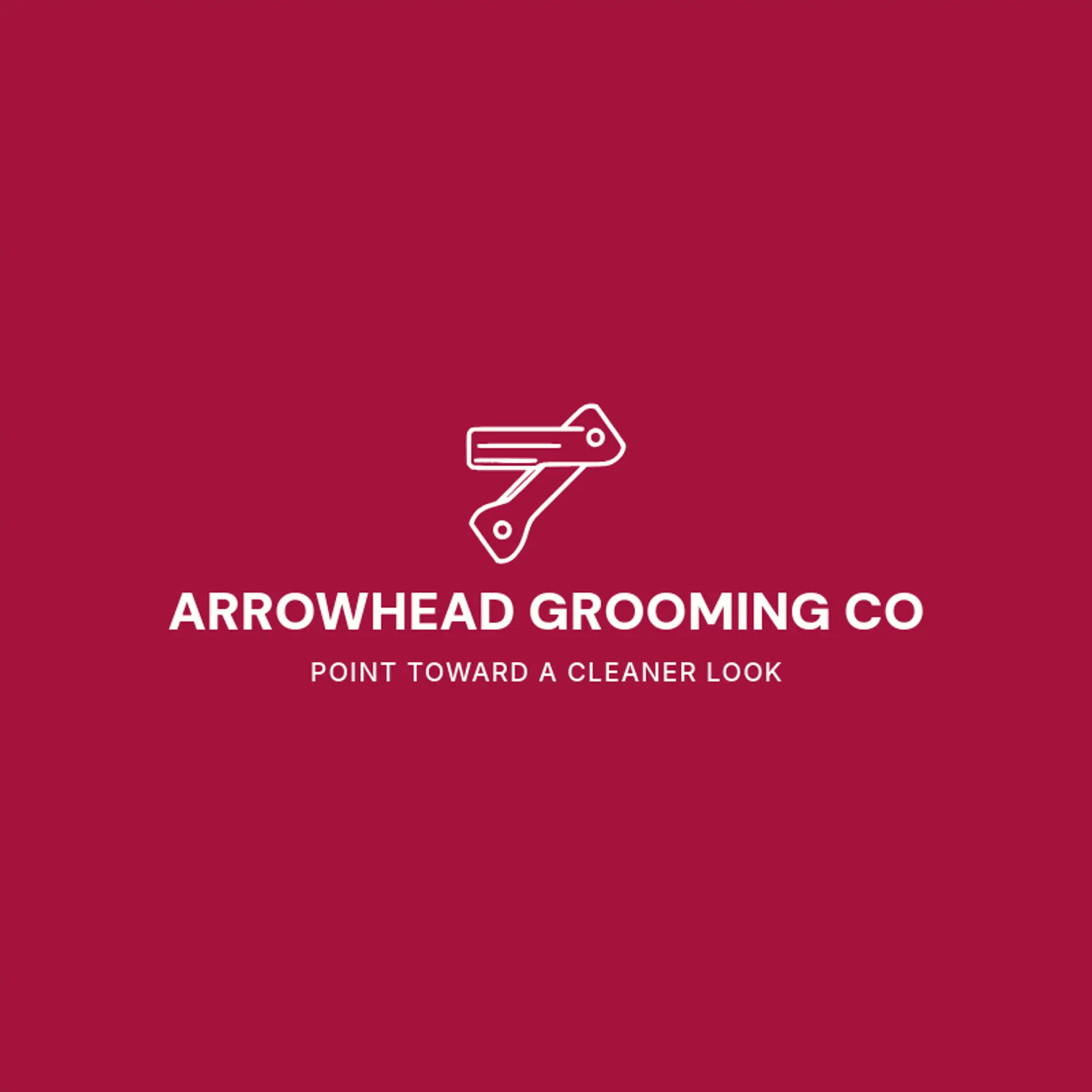 Arrowhead Grooming Co logo for razor