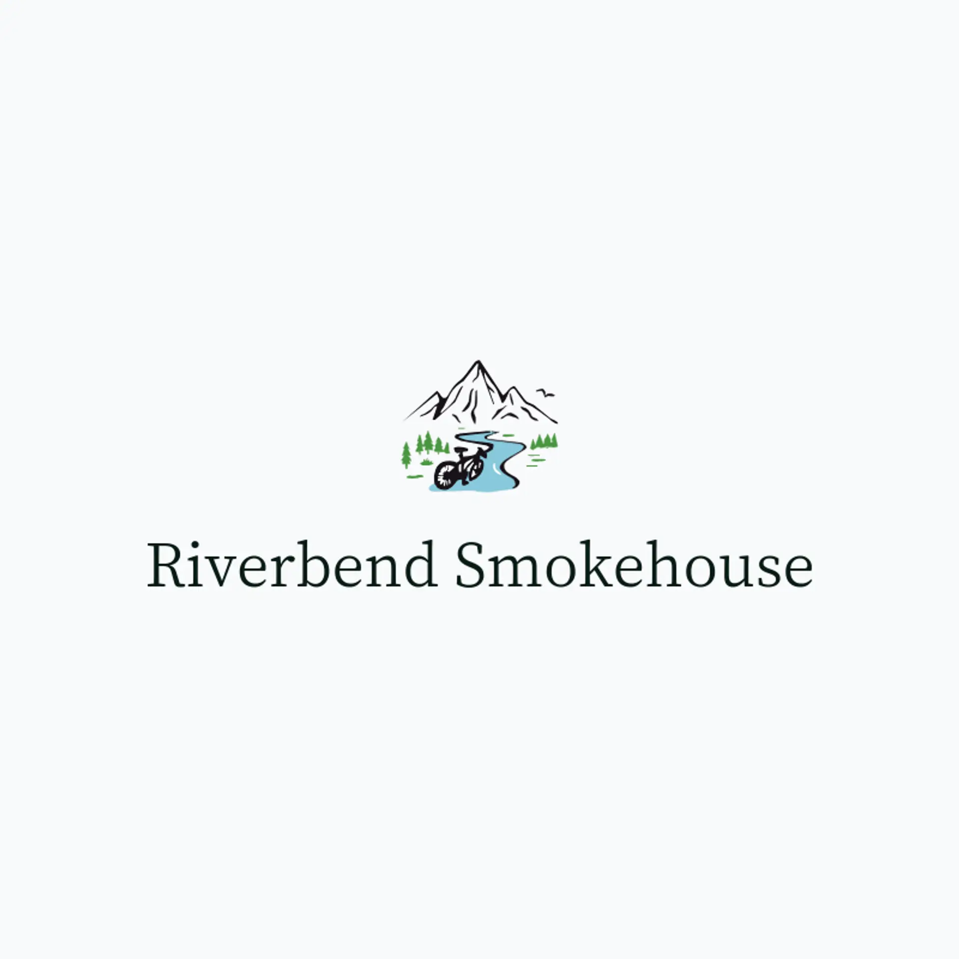 Riverbend Smokehouse logo for southern
