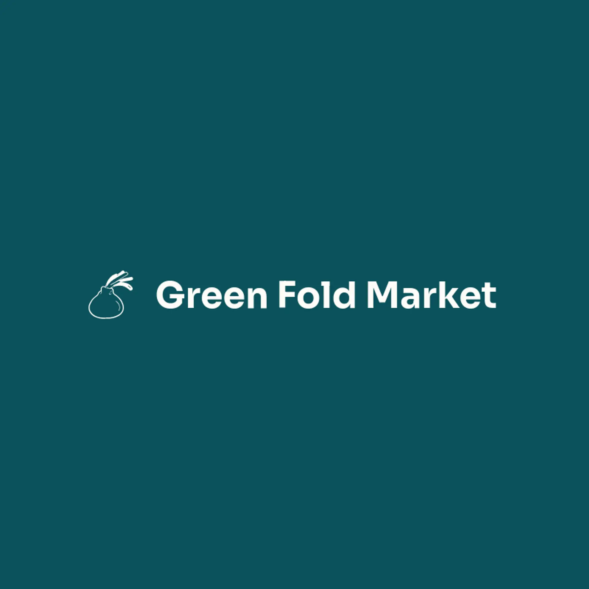 Green Fold Market logo for siomai