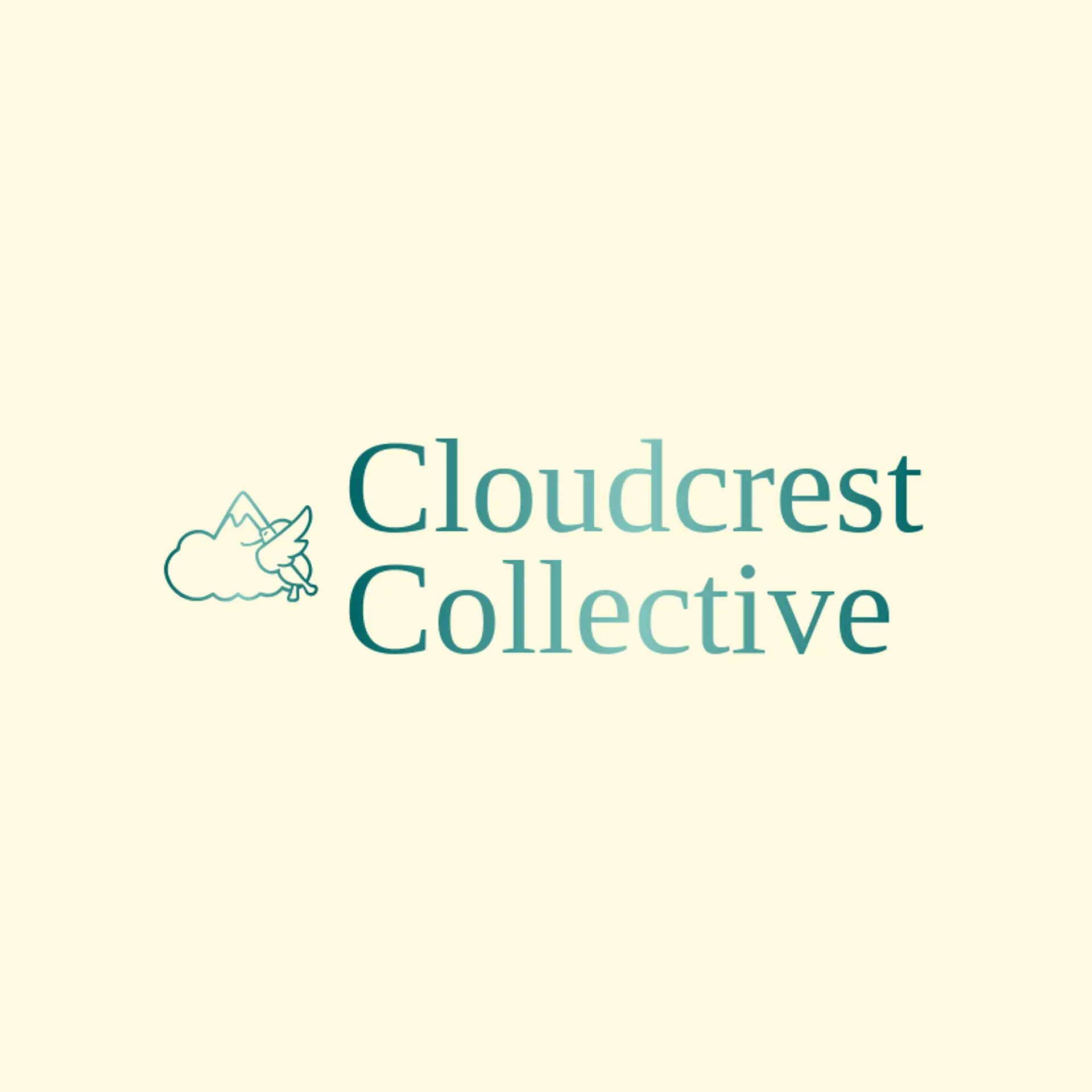 Cloudcrest Collective logo for pegasus