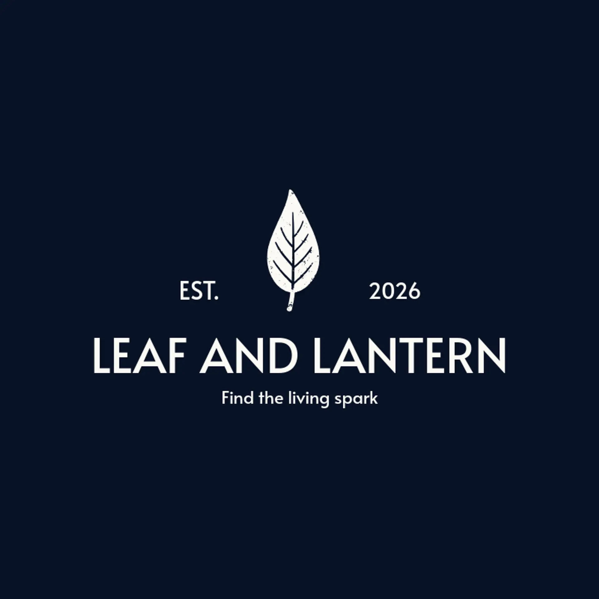 Leaf and Lantern logo for leaf