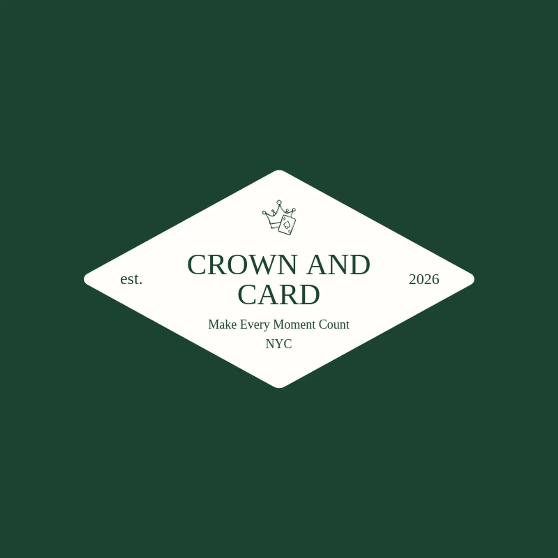 Crown and Card logo for blackjack