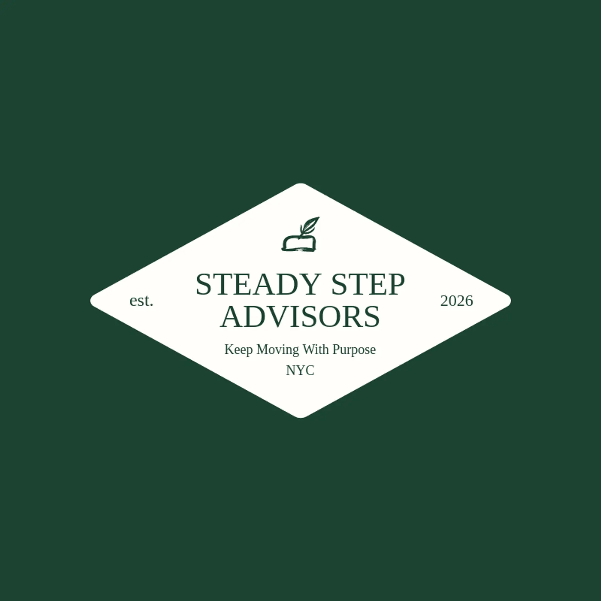 Steady Step Advisors logo for coaching