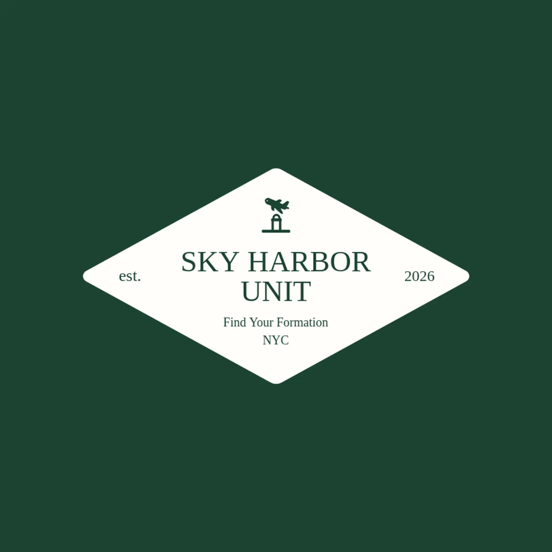Sky Harbor Unit logo for air force