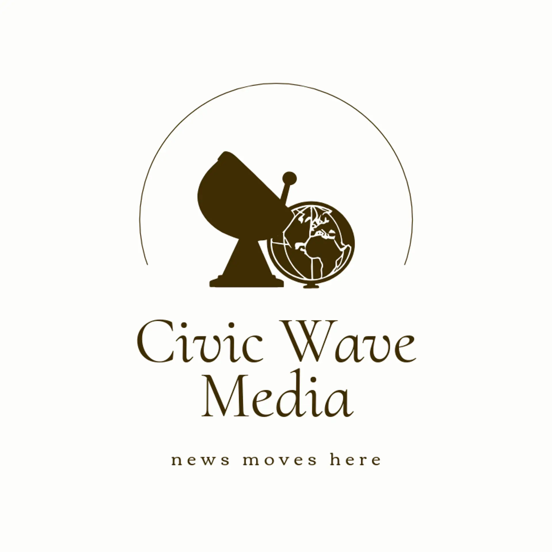 Civic Wave Media logo for news channel