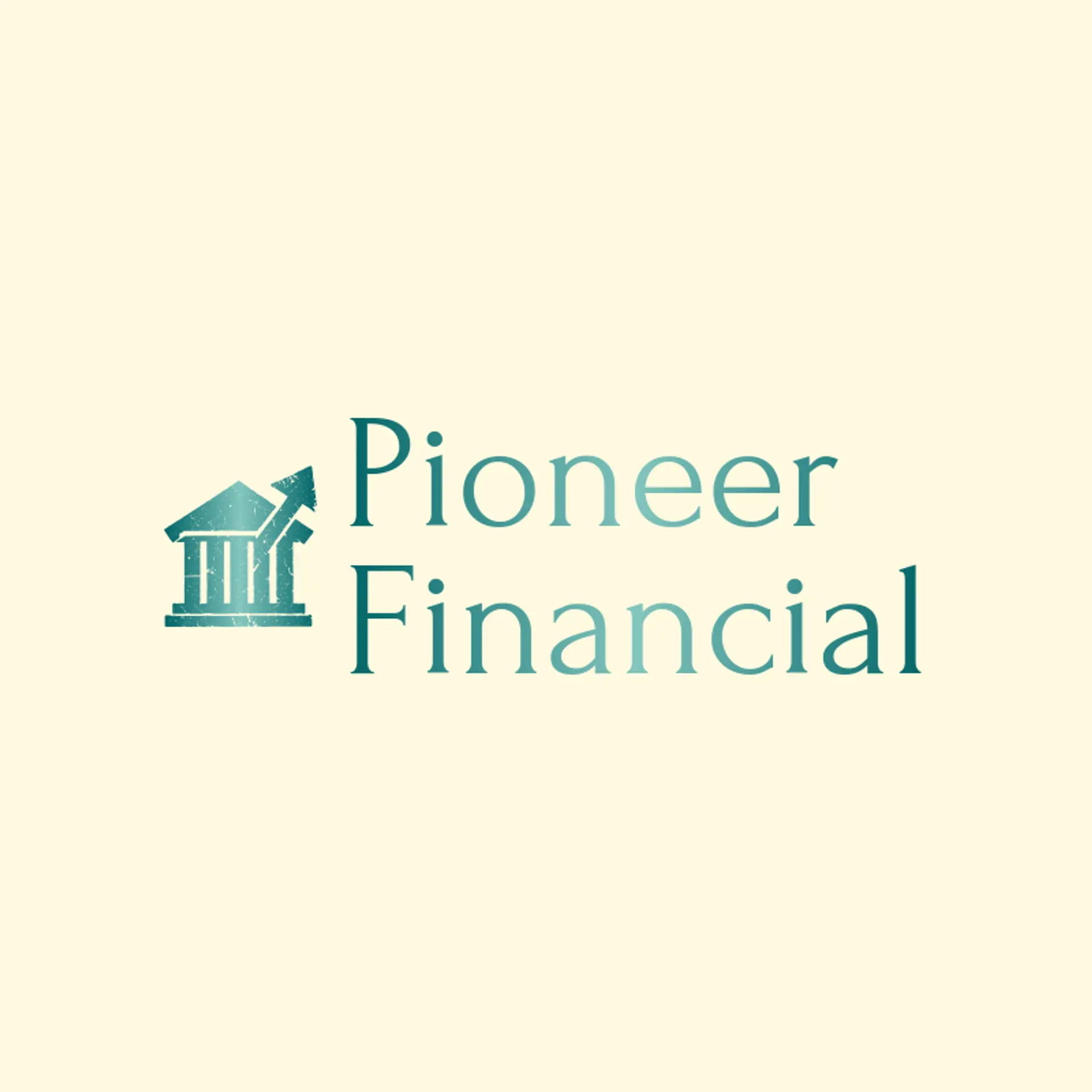 Pioneer Financial logo for bank