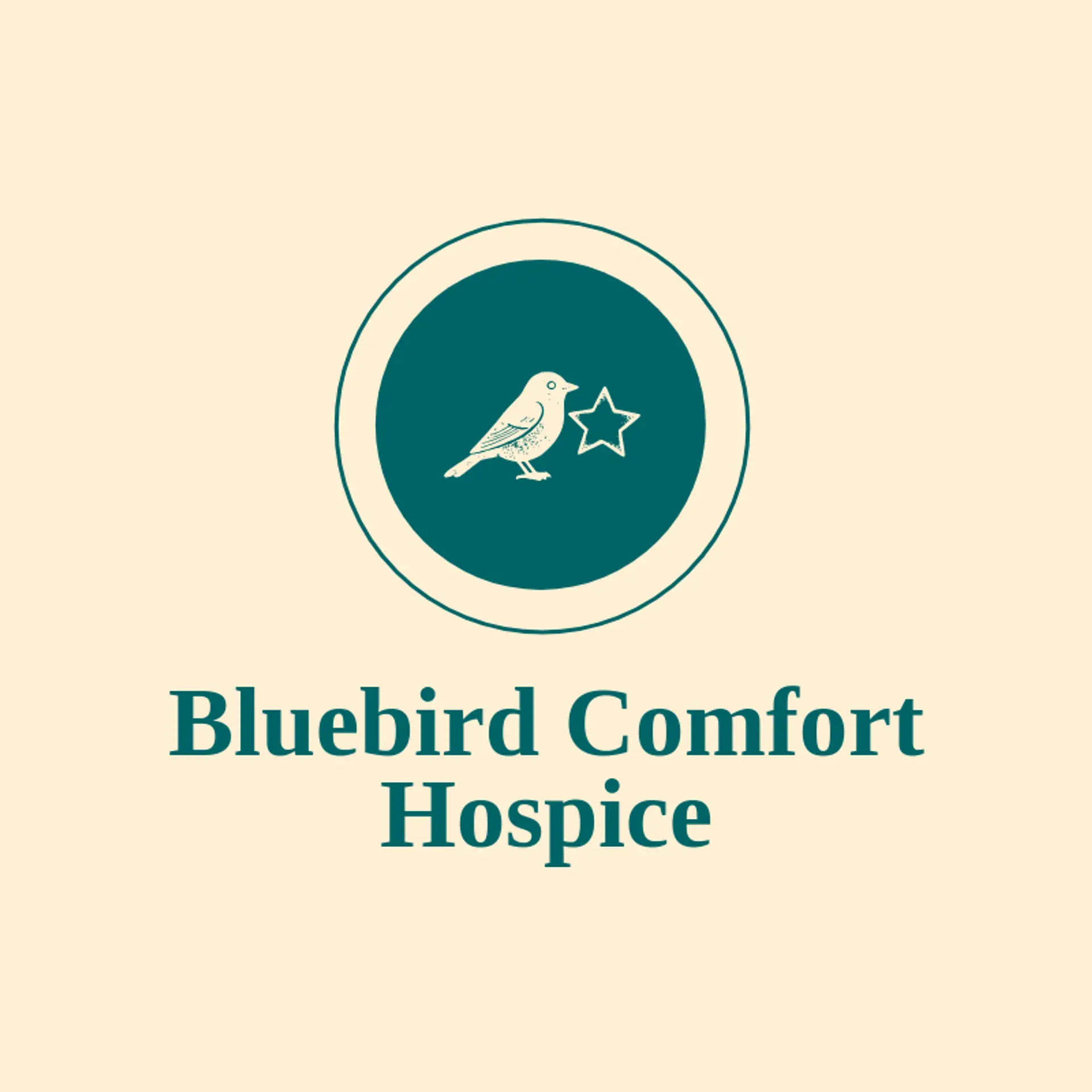Bluebird Comfort Hospice logo for hospice