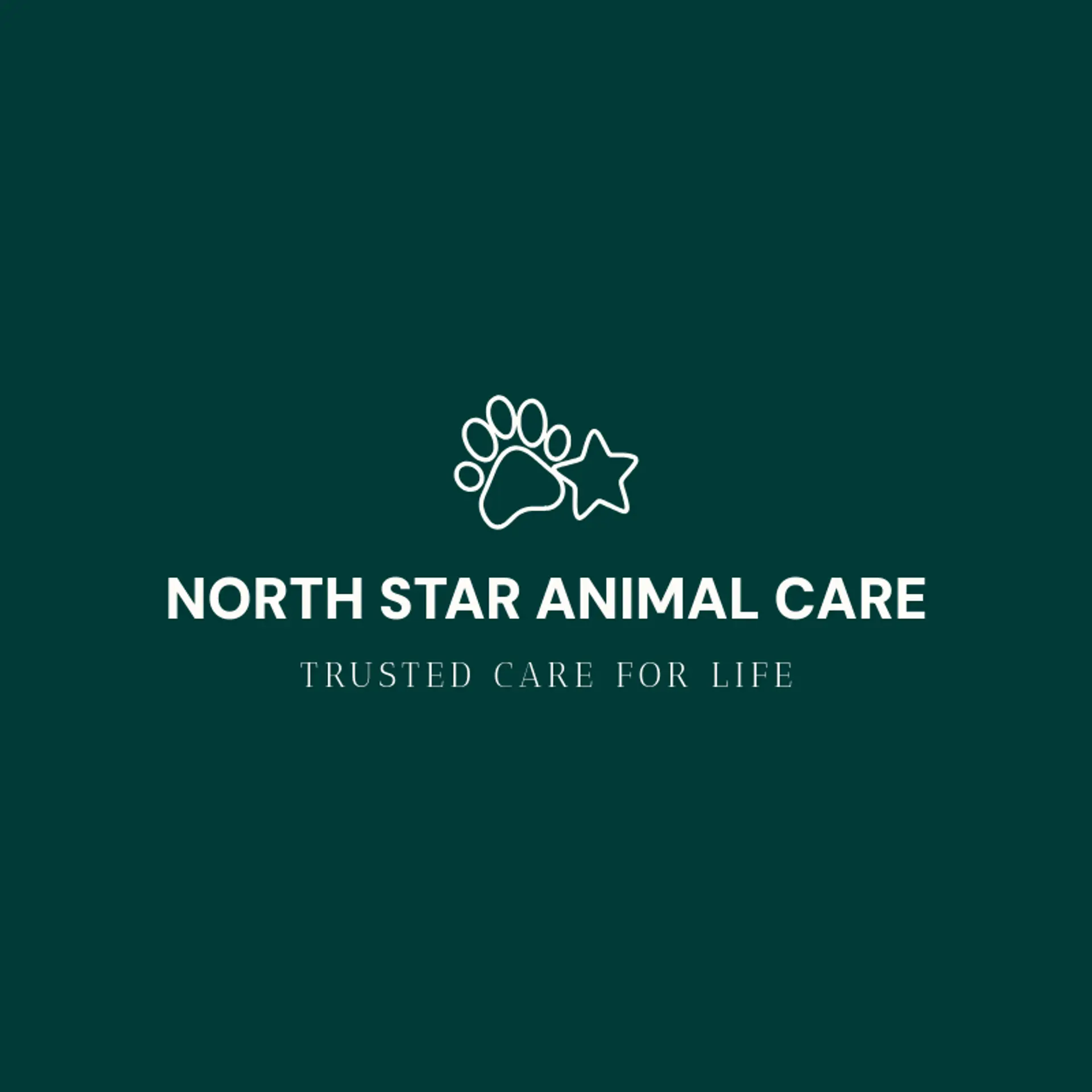 North Star Animal Care logo for veterinary