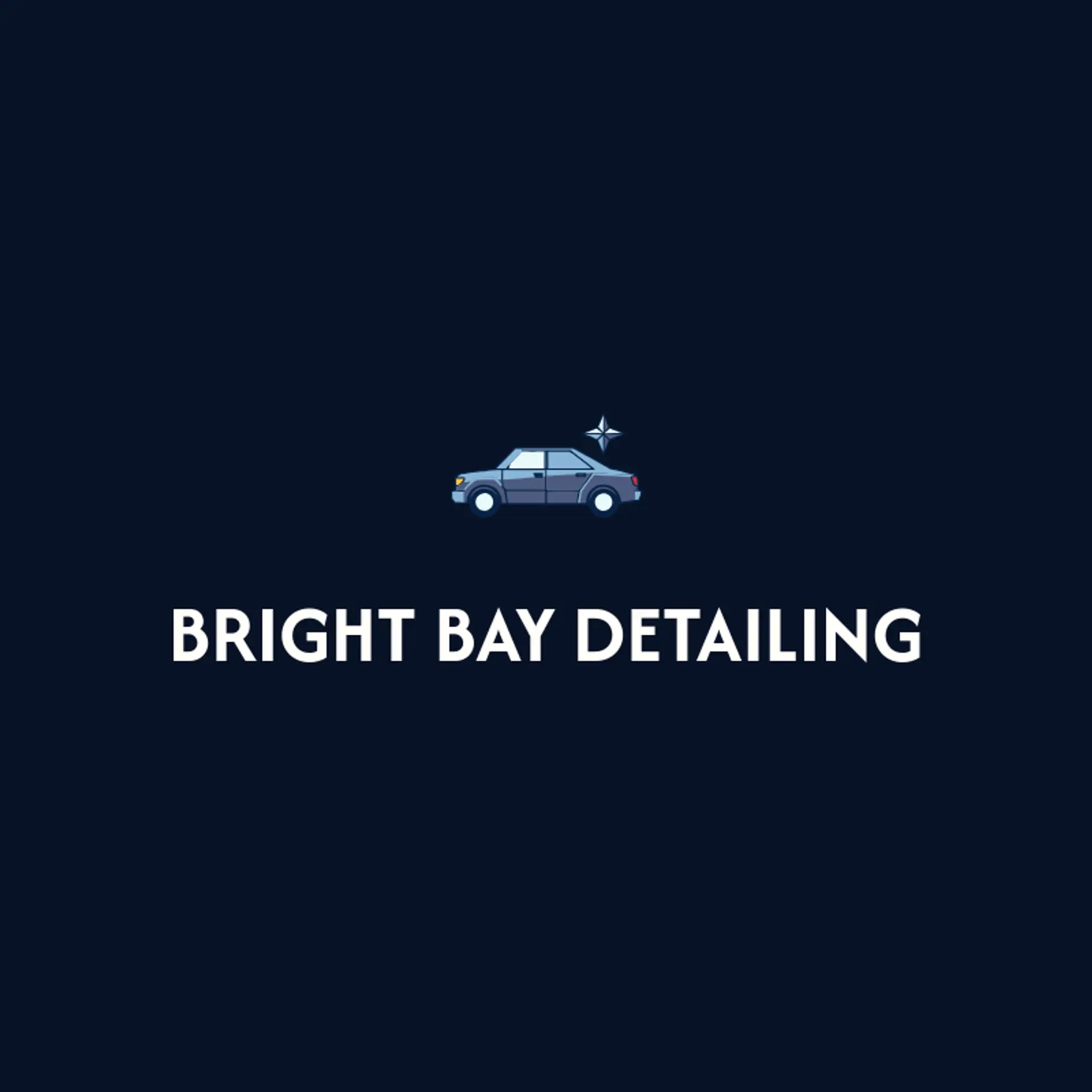 Bright Bay Detailing logo for car detailing