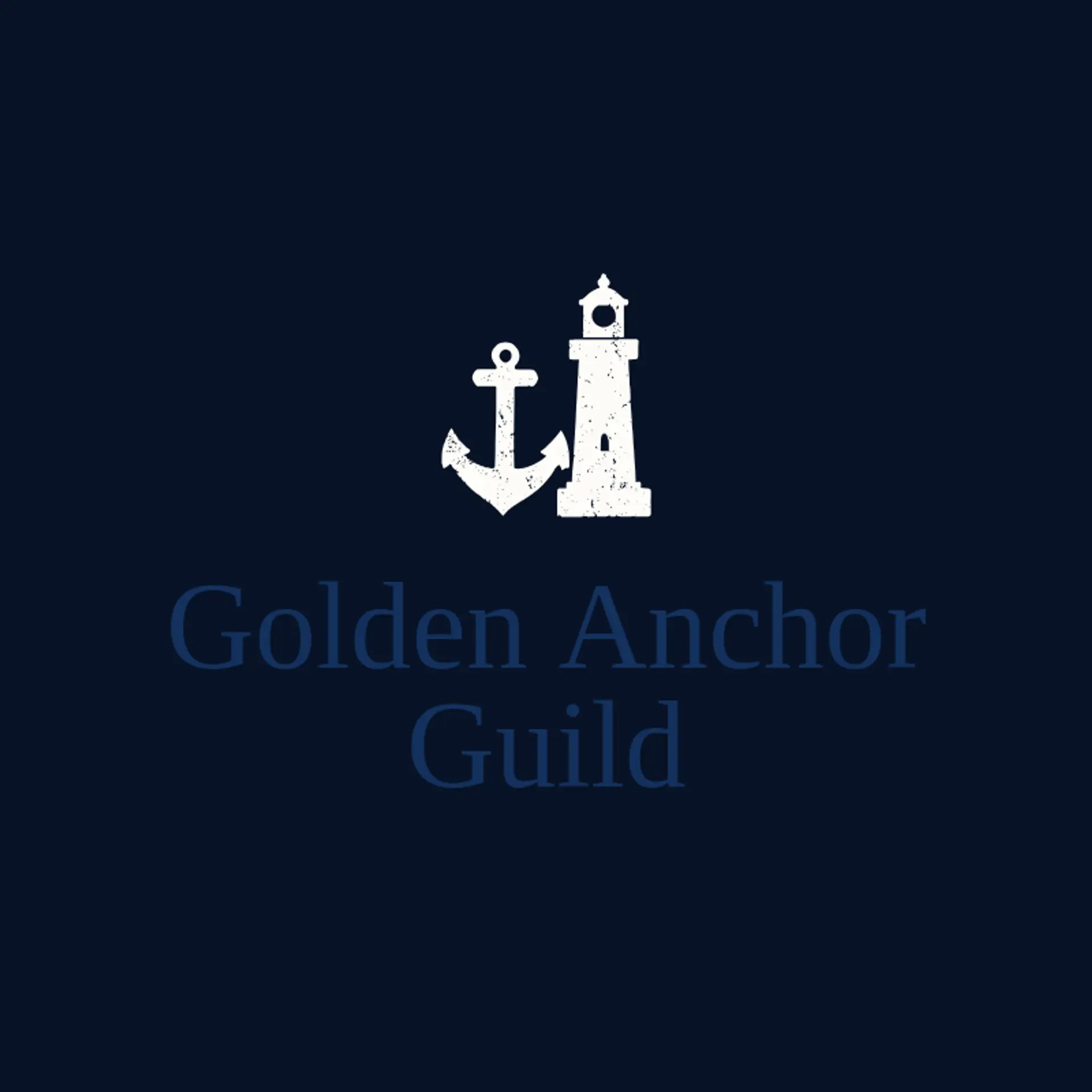 Golden Anchor Guild logo for seal