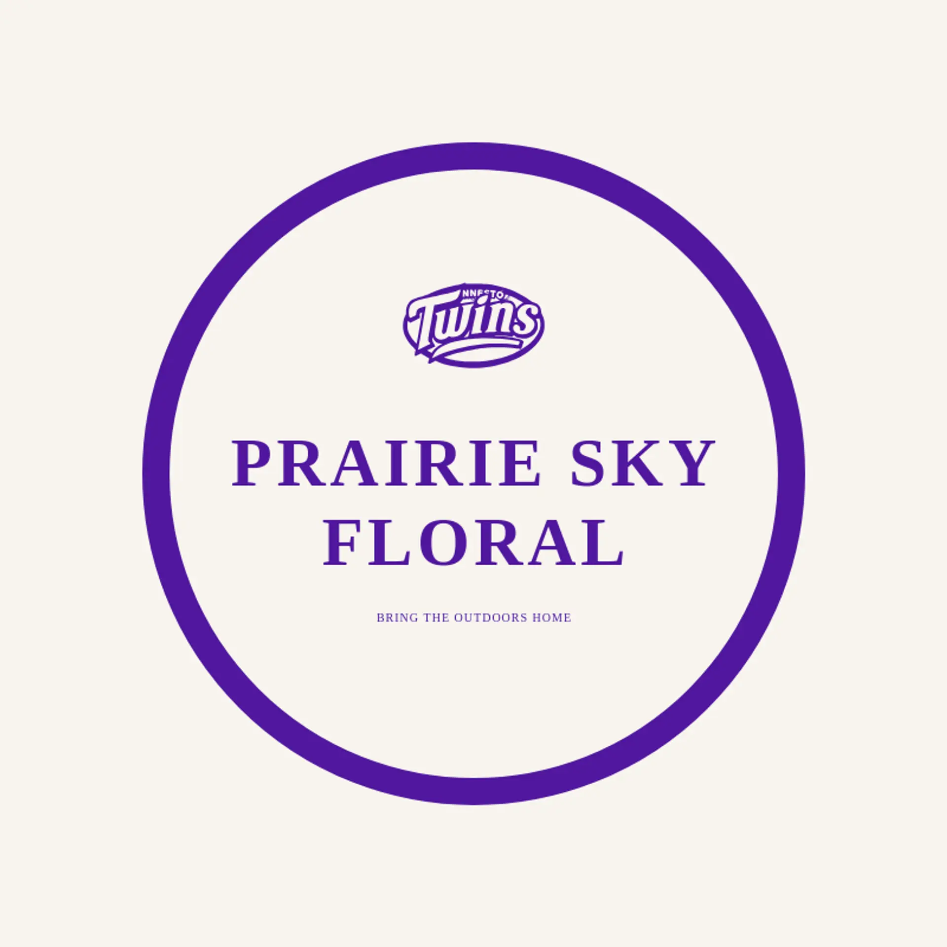 Prairie Sky Floral logo for minnesota