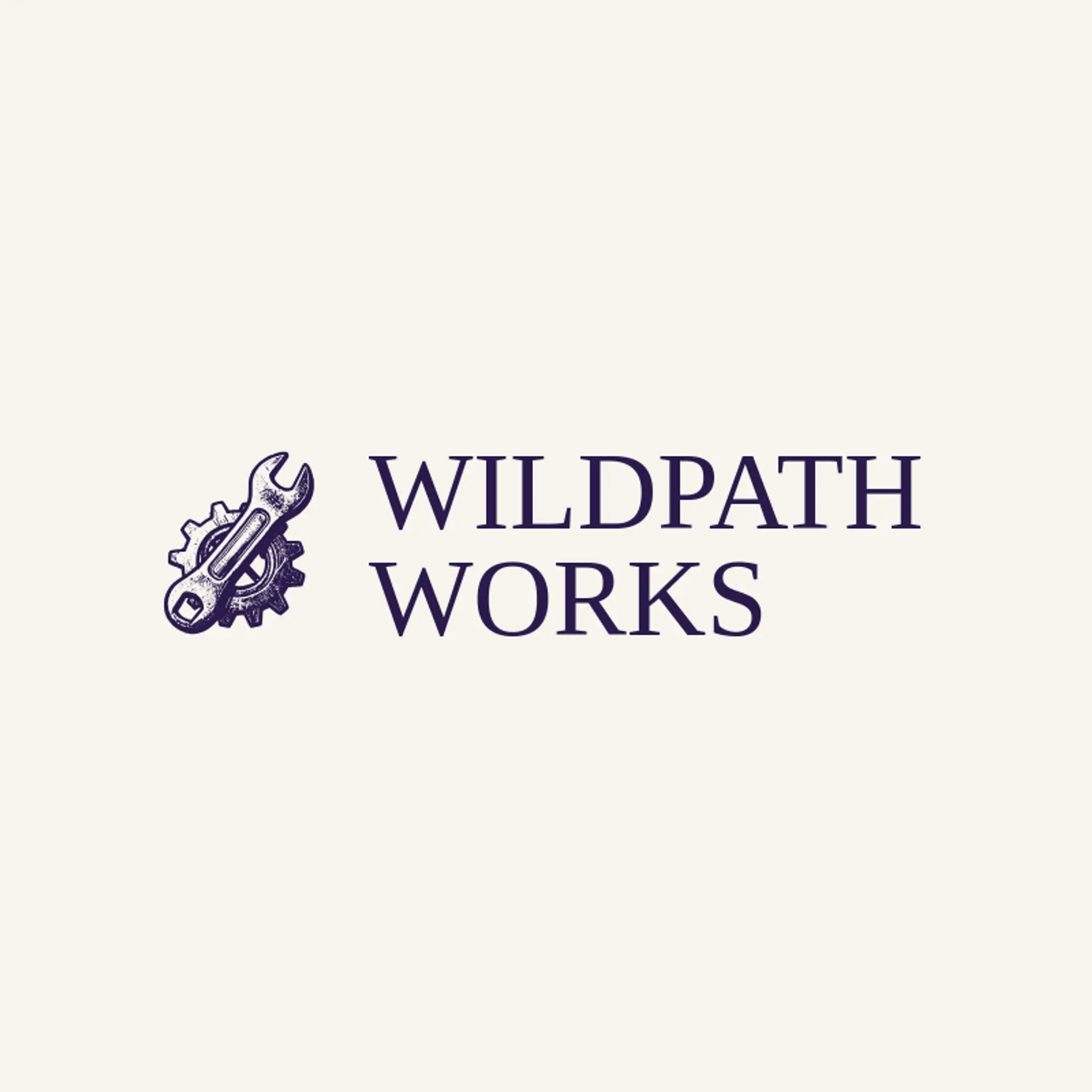 Wildpath Works logo for gear