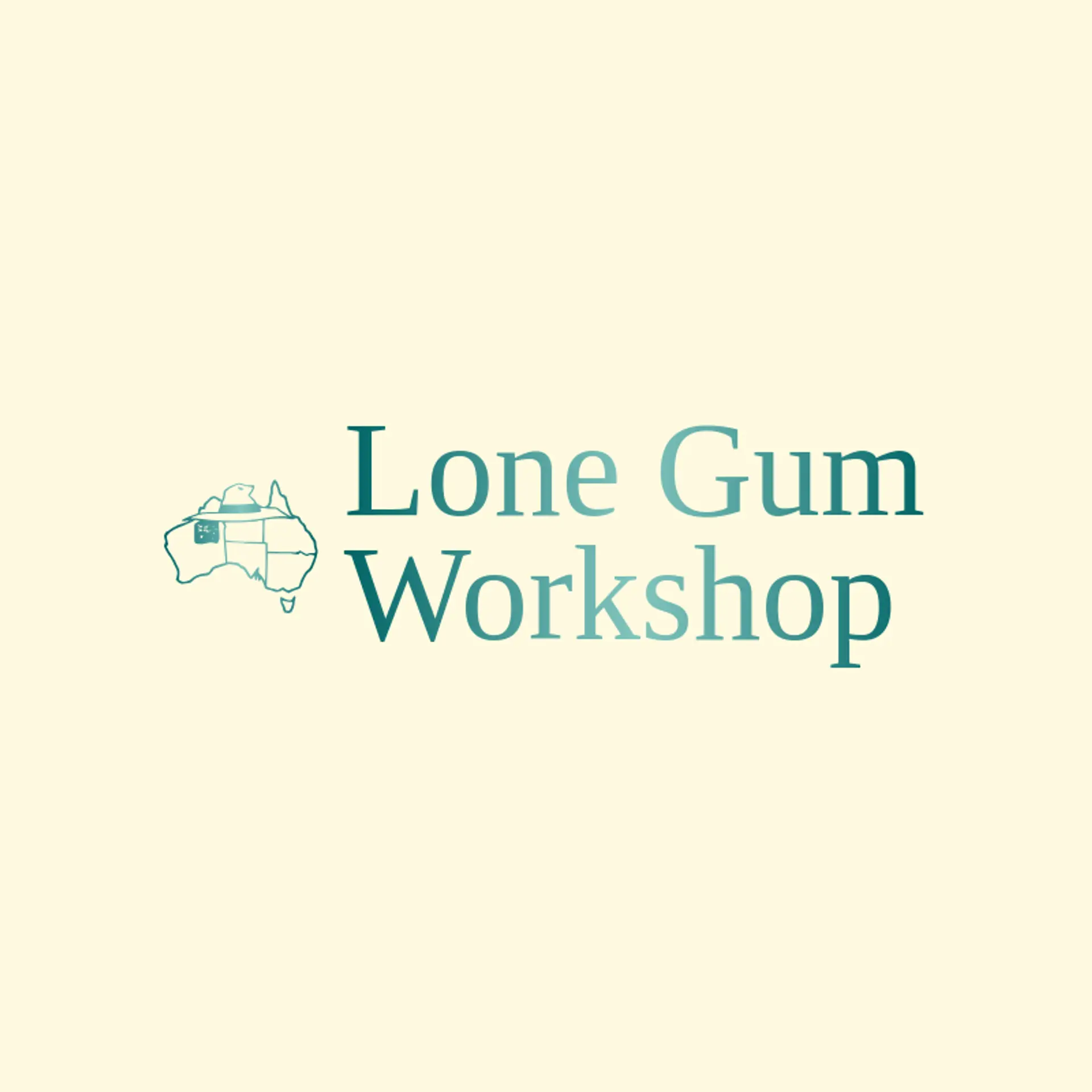 Lone Gum Workshop logo for outback