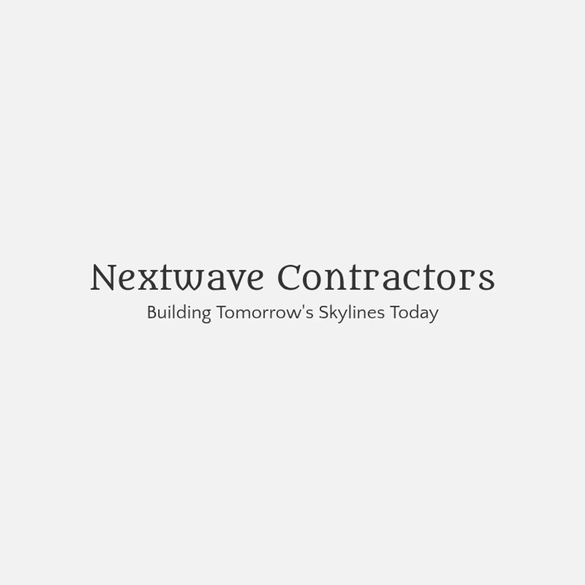 NextWave Contractors logo for commercial construction