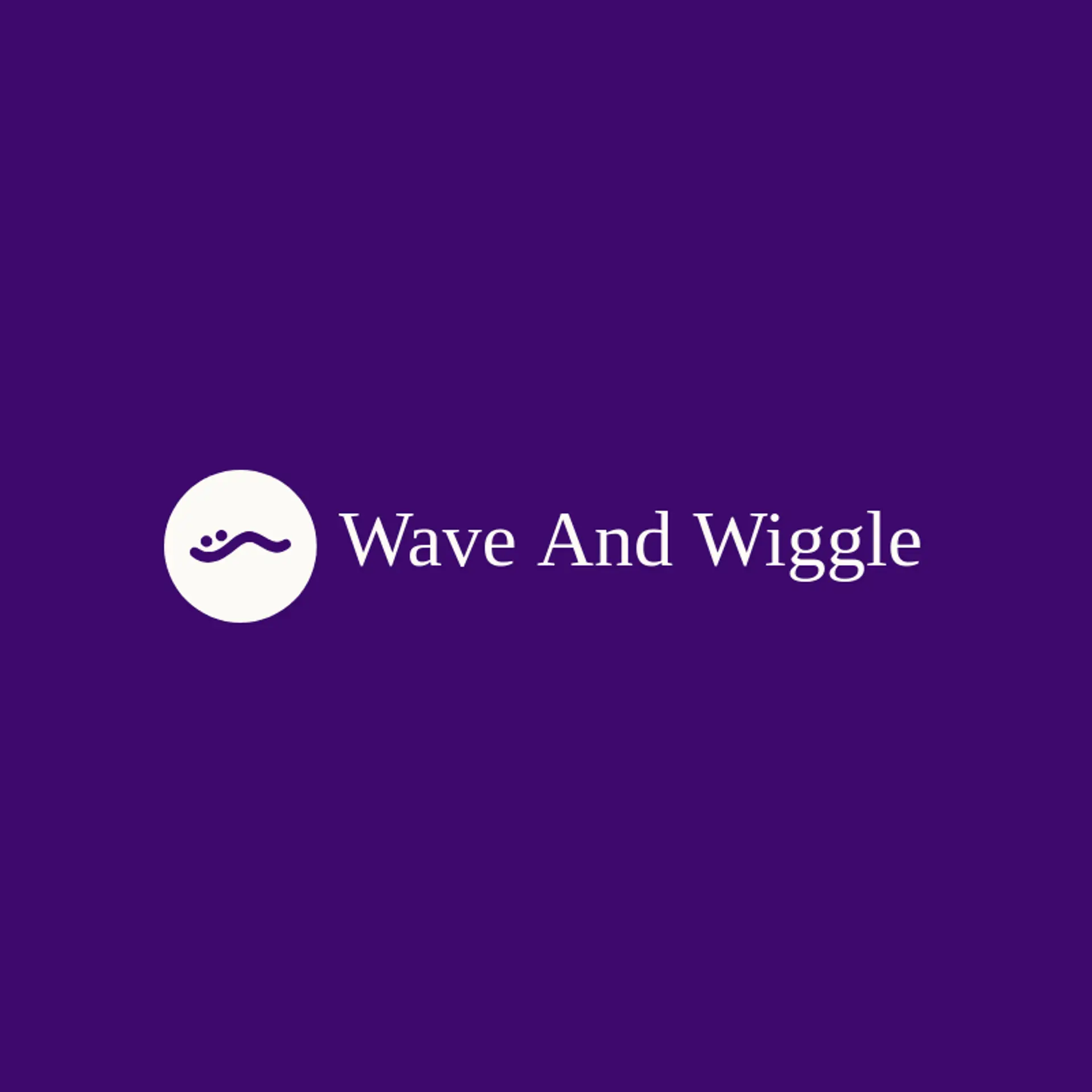 Wave And Wiggle logo for slime