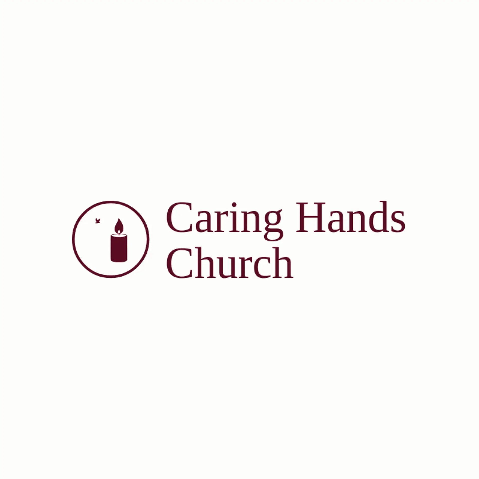 Caring Hands Church logo for ministry