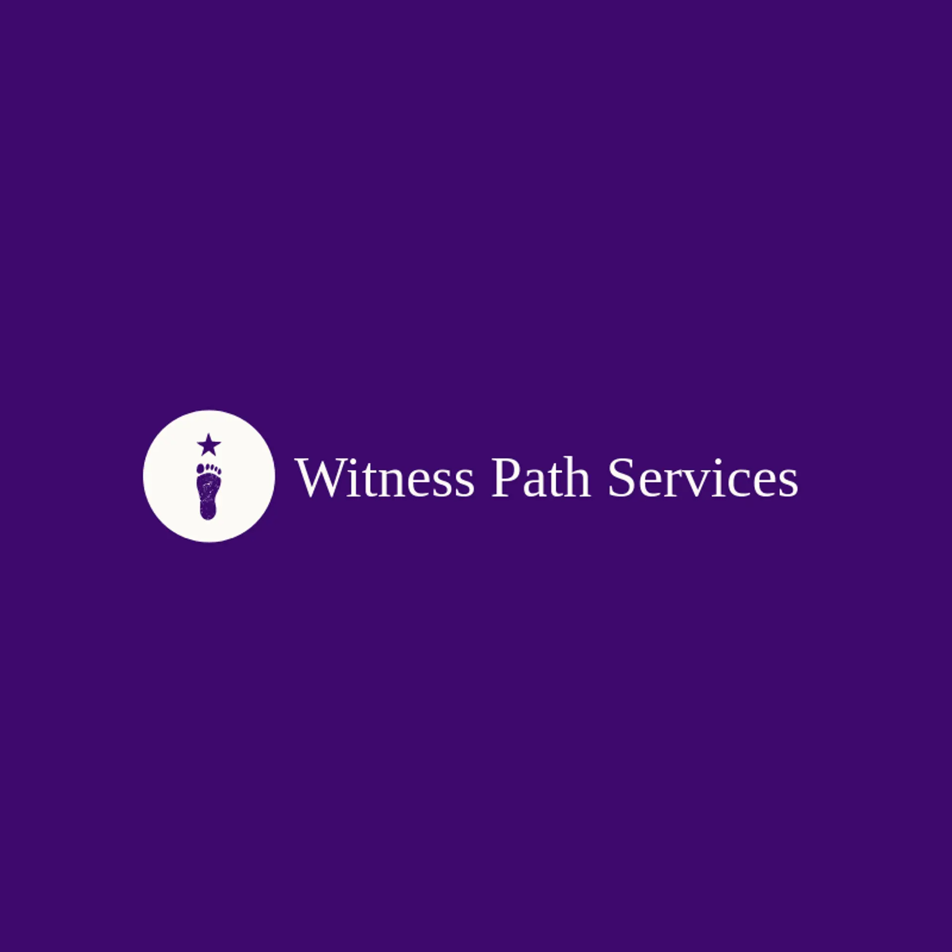 Witness Path Services logo for crime