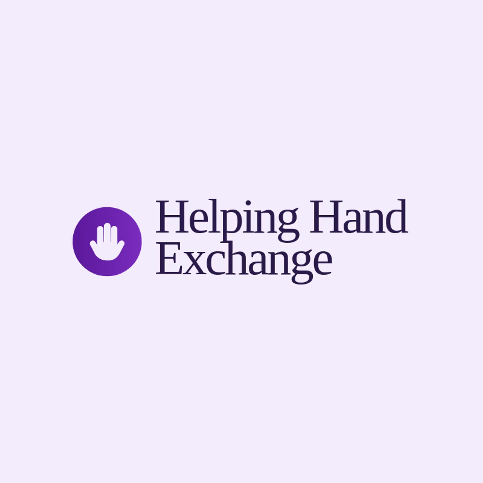 Helping Hand Exchange logo for helping hand