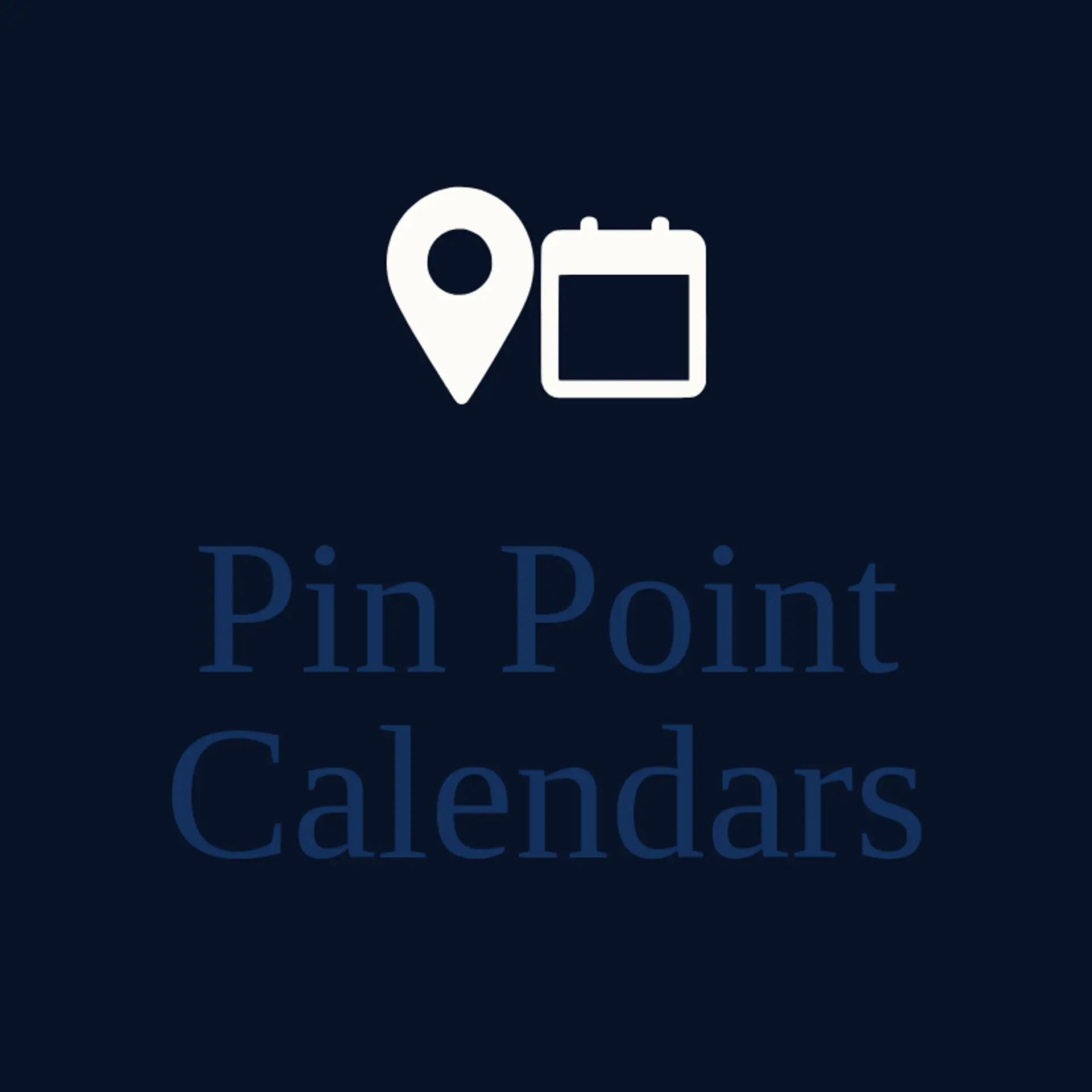 Pin Point Calendars logo for calendar