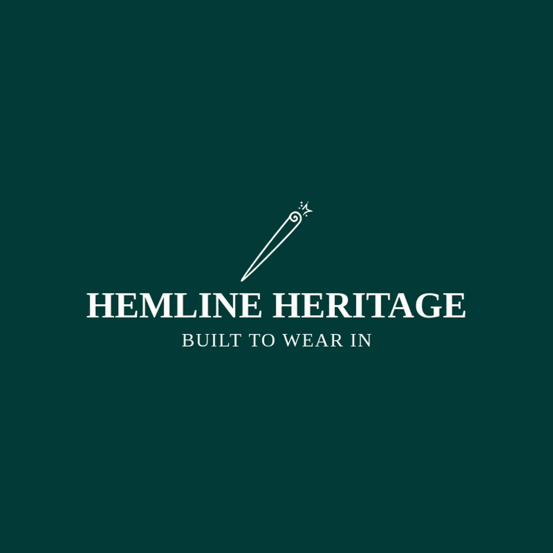 Hemline Heritage logo for denim