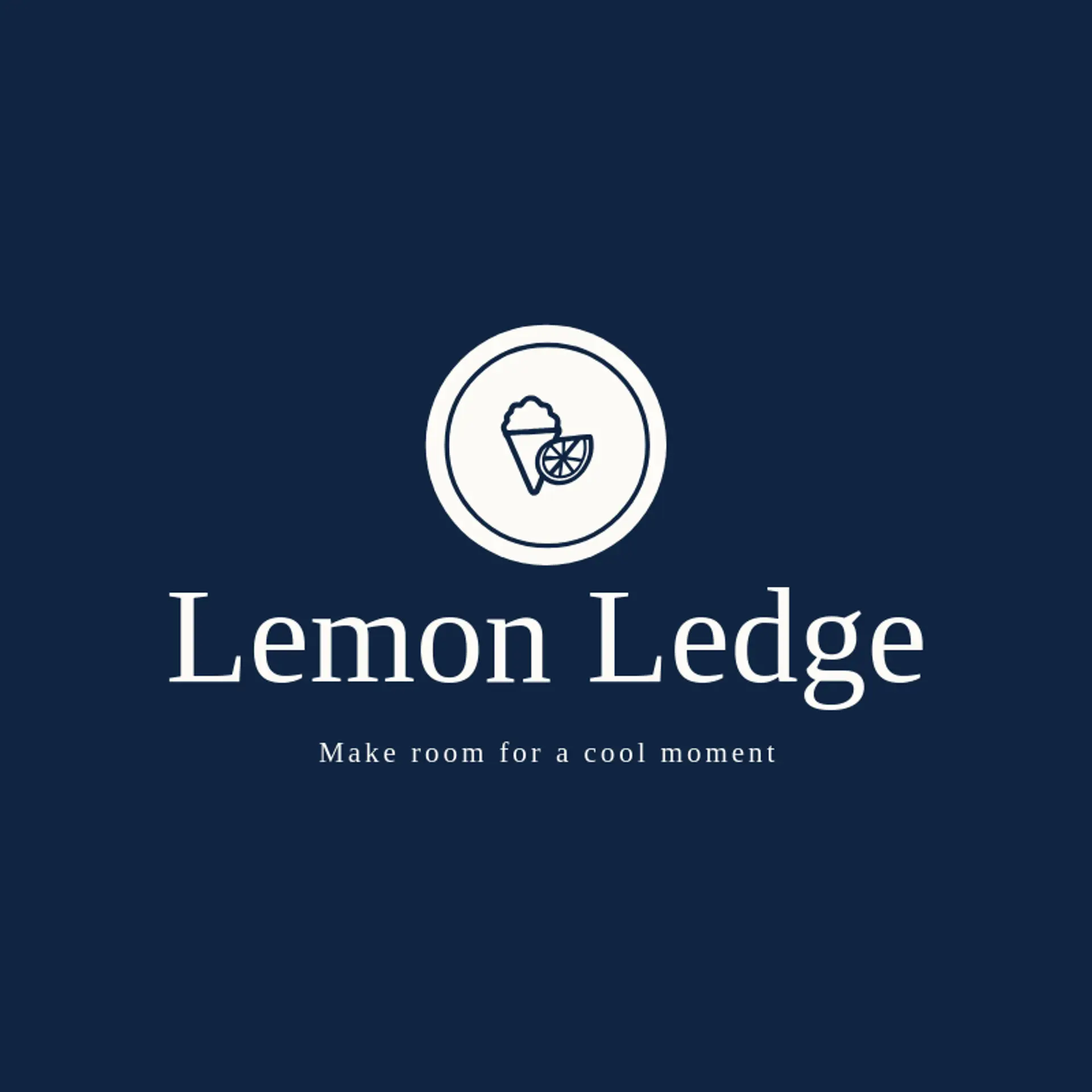 Lemon Ledge logo for snow cone