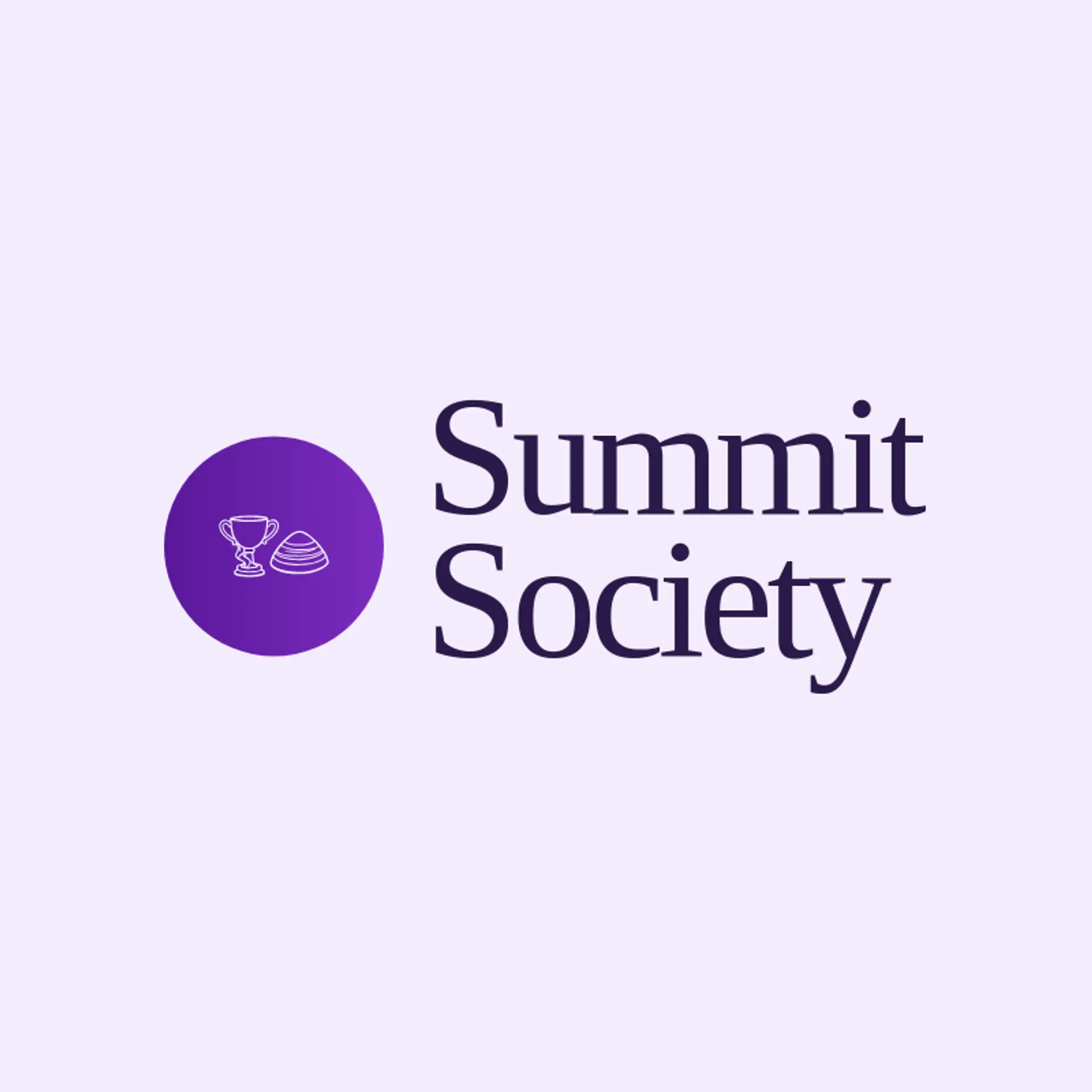 Summit Society logo for trophy