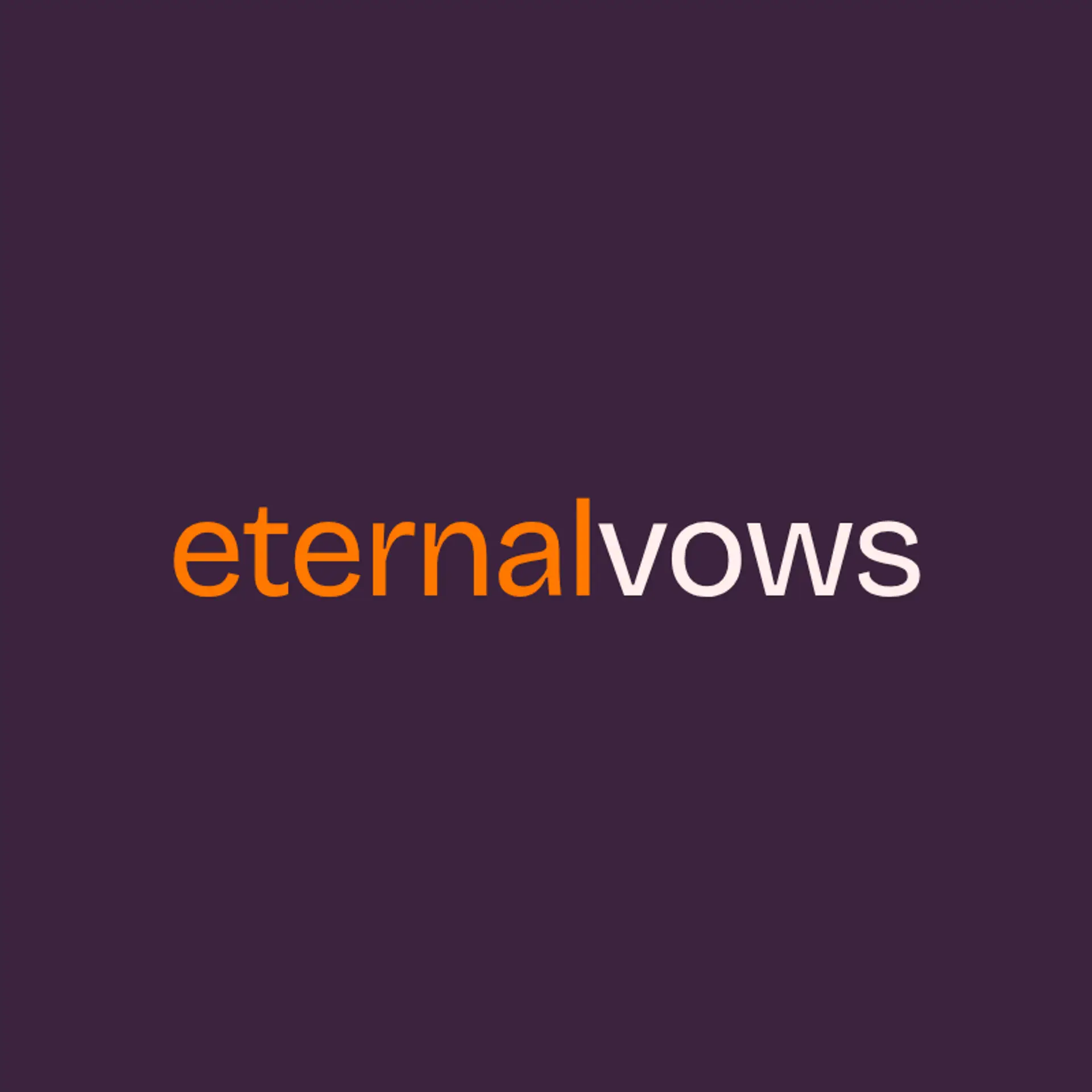 Vows & Visions logo for wedding business