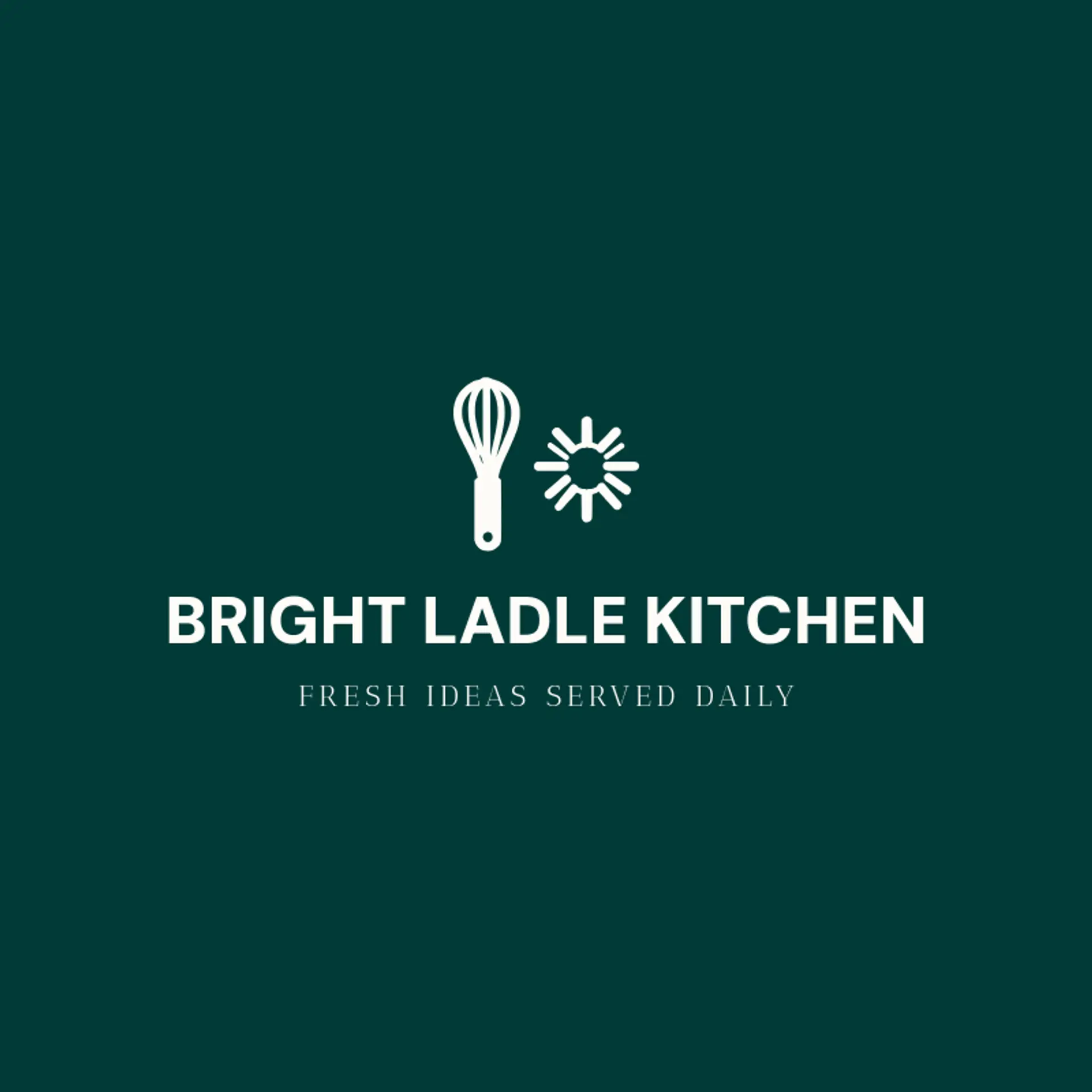 Bright Ladle Kitchen logo for kitchen