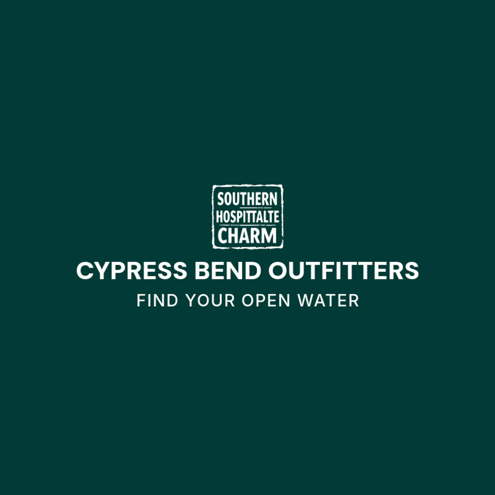 Cypress Bend Outfitters logo for southern